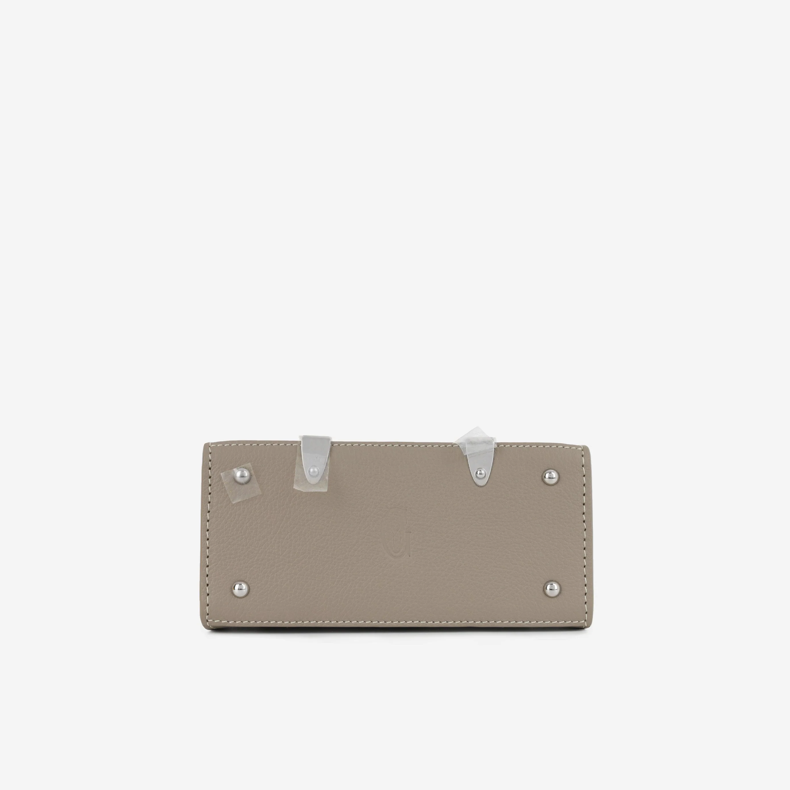 Goyard Nano Saïgon - Grey Goyardine / Grained Calfskin | Palladium Hardware (NWT) - Image 3