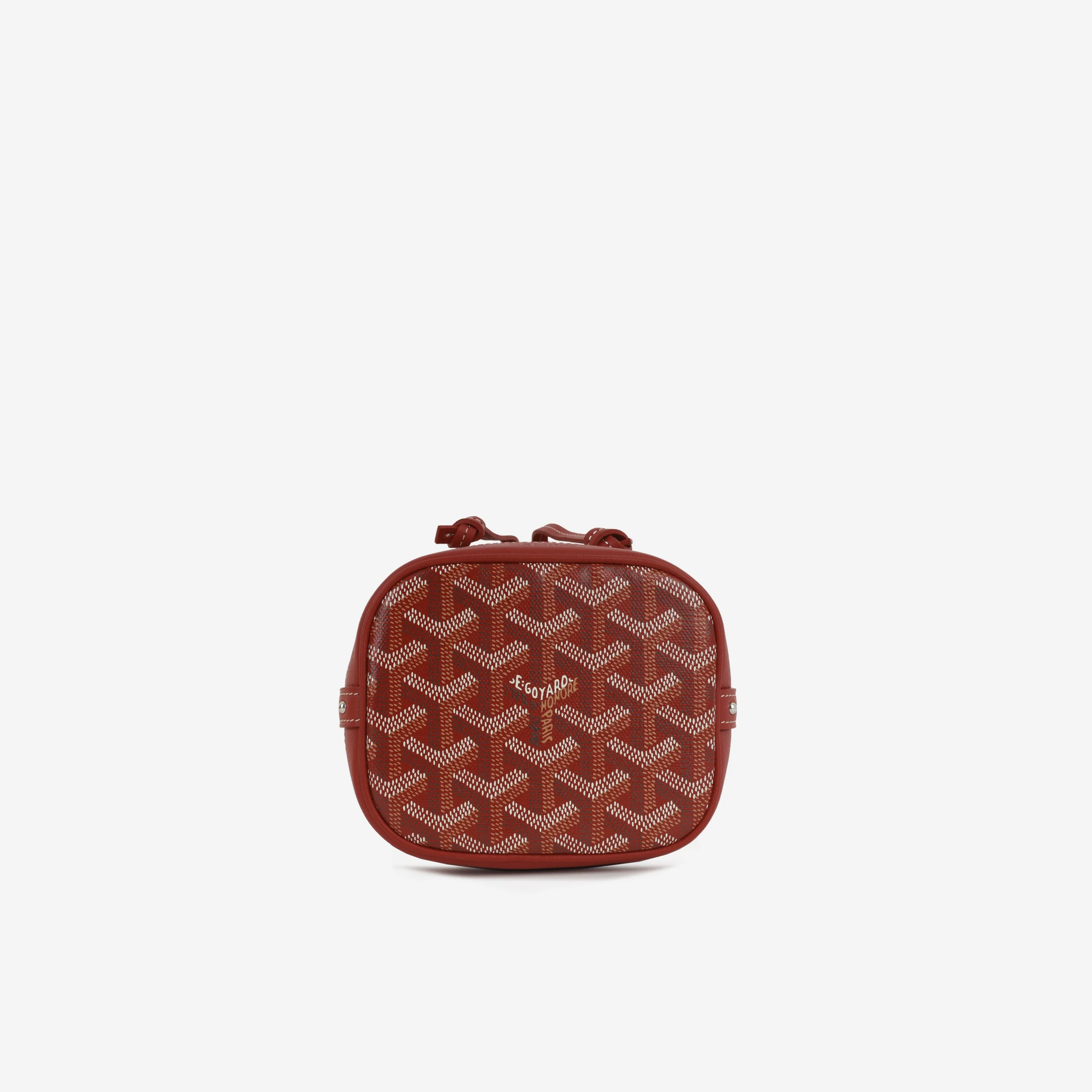 Goyard Petit Flot - Red Goyardine | Palladium Hardware (NWT) - Image 5