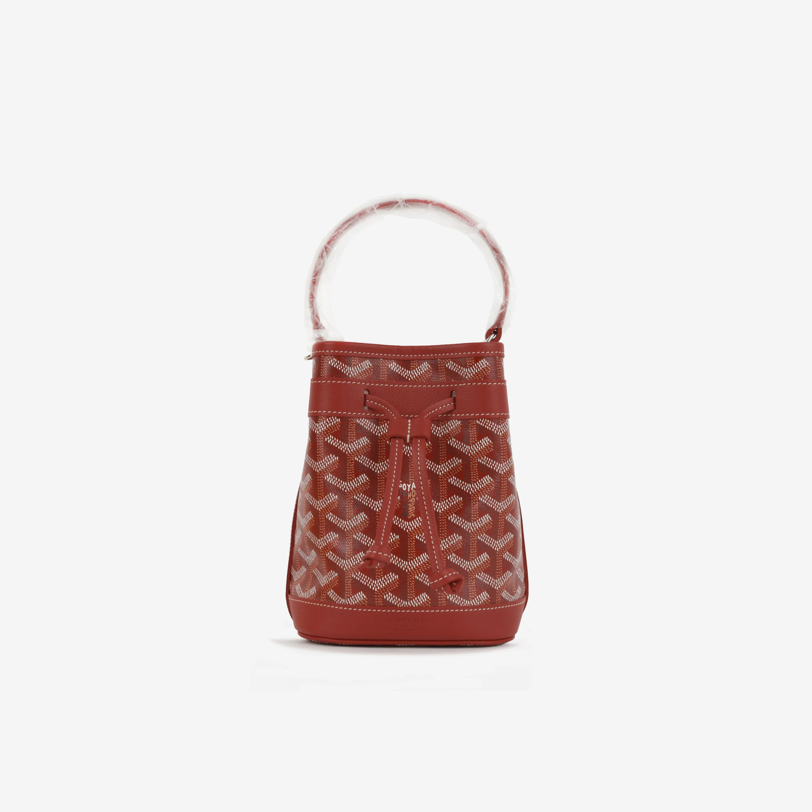 Goyard Petit Flot - Red Goyardine | Palladium Hardware (NWT) - Image 6