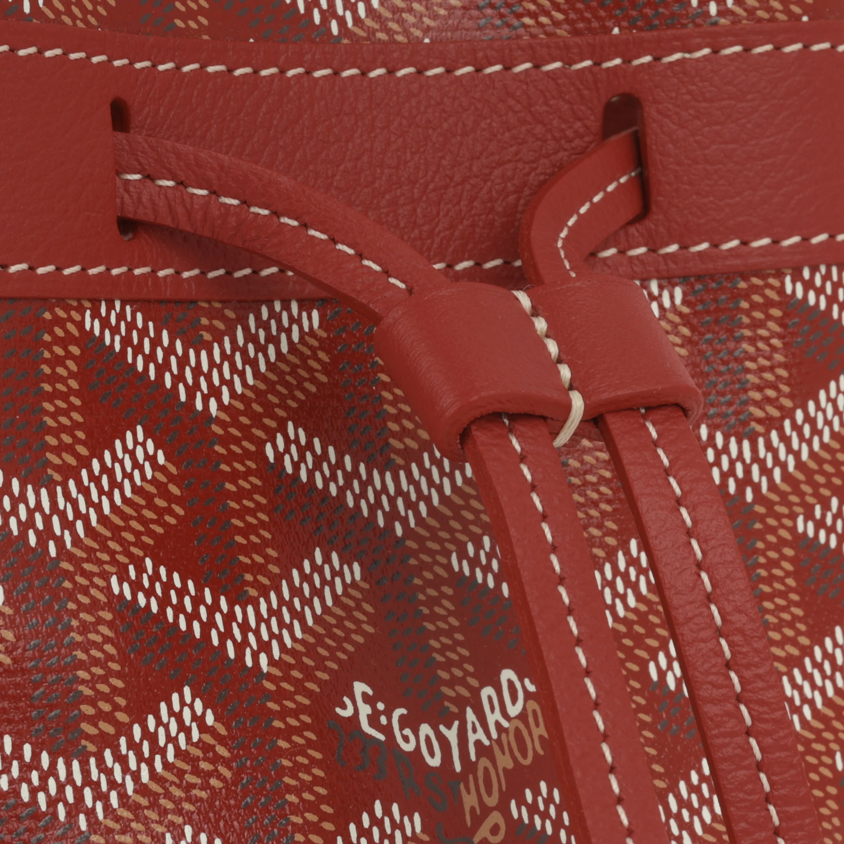 Goyard Petit Flot - Red Goyardine | Palladium Hardware (NWT) - Image 7