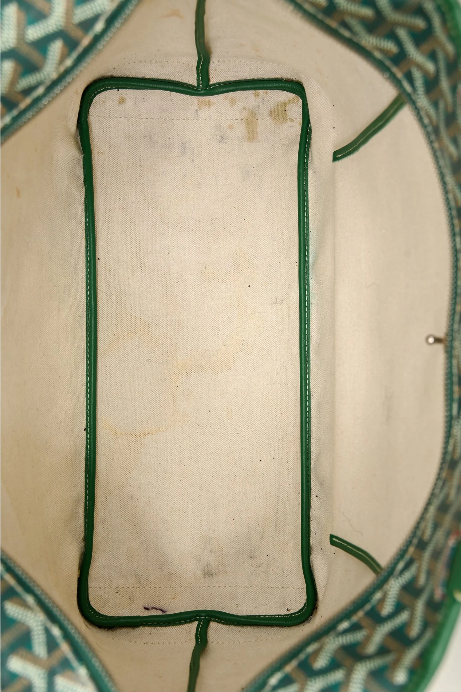 Goyard Green Goyardine Artois Tote PM - Image 6