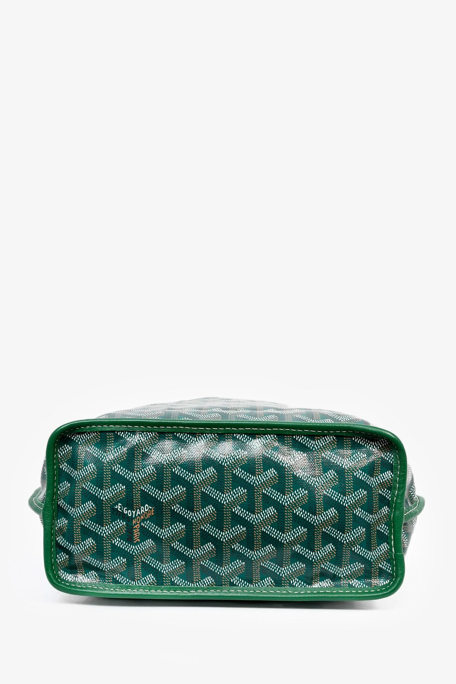 Goyard Anjou Mini Tote - Green (NWT) - Image 4