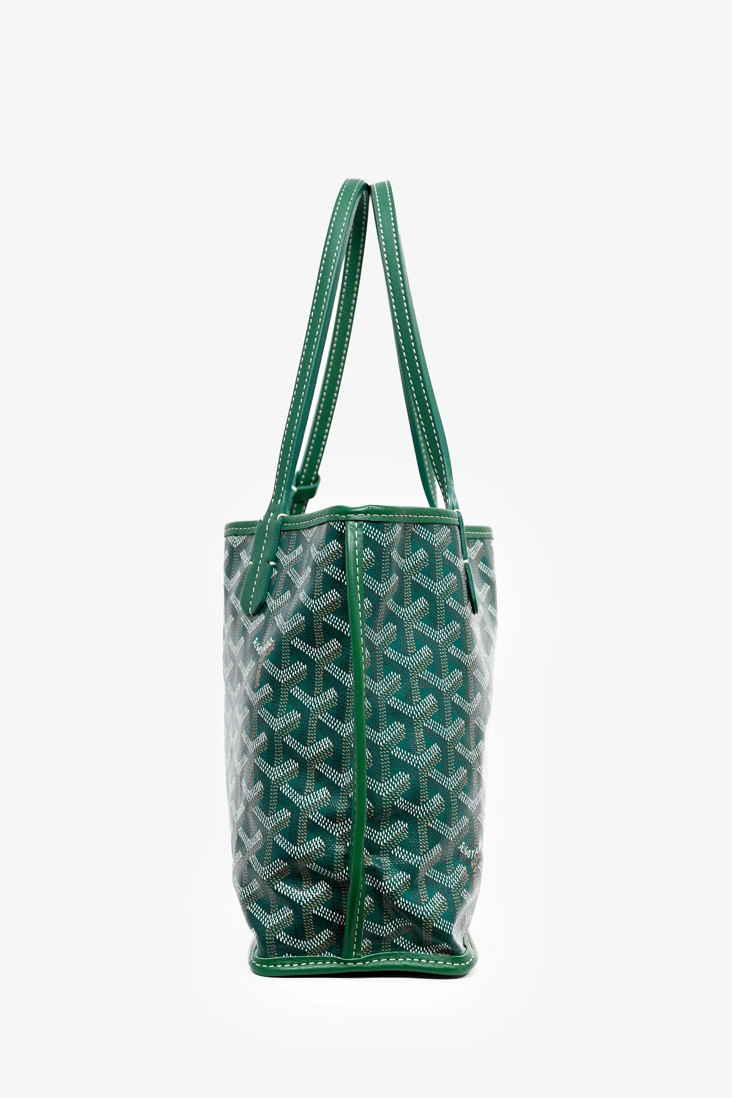 Goyard Anjou Mini Tote - Green (NWT) - Image 5