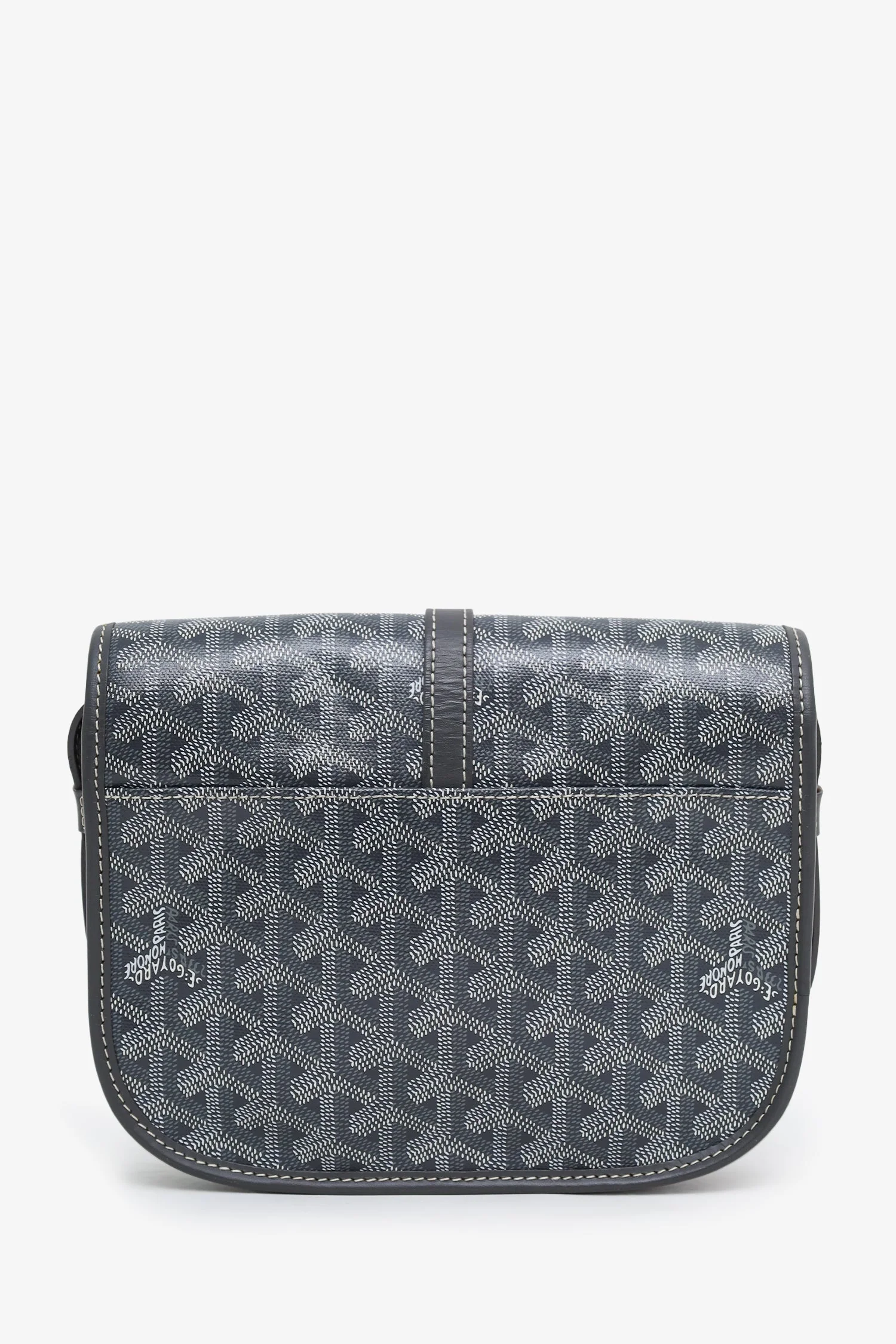 Goyard Grey Goyardine Belvedere II PM Messenger Bag - Image 2