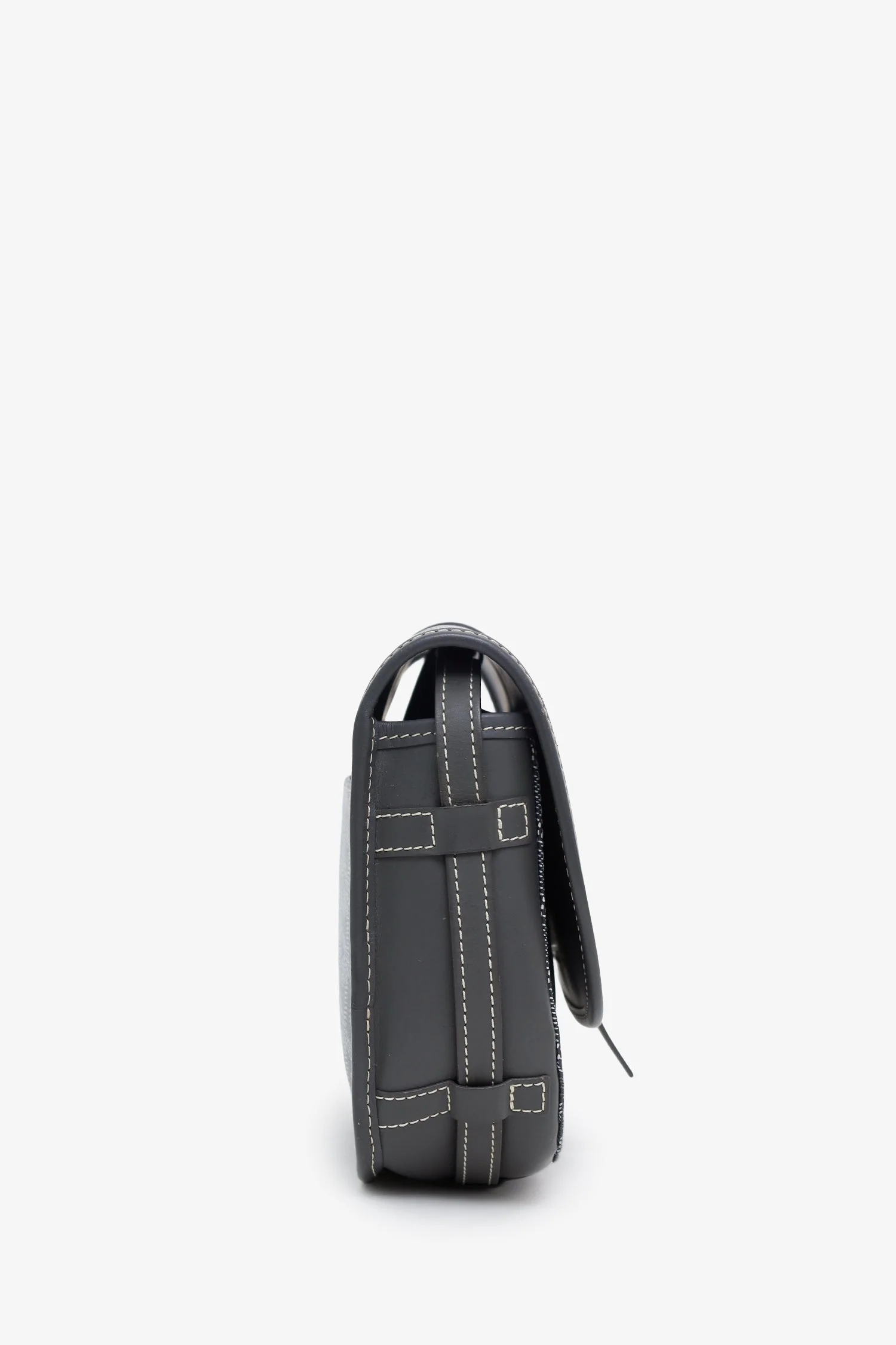 Goyard Grey Goyardine Belvedere II PM Messenger Bag - Image 3