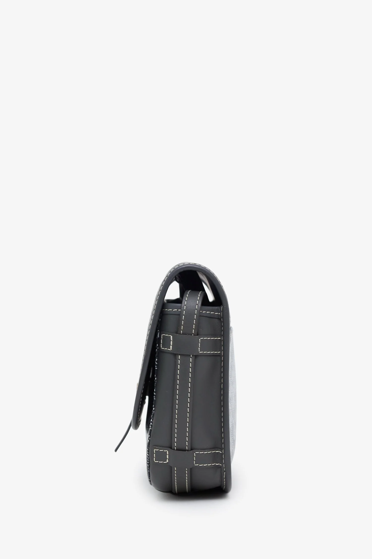 Goyard Grey Goyardine Belvedere II PM Messenger Bag - Image 4