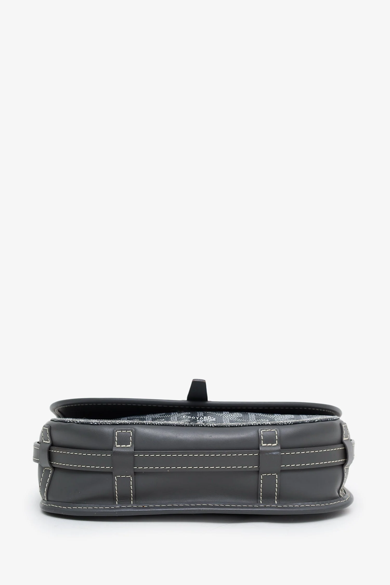 Goyard Grey Goyardine Belvedere II PM Messenger Bag - Image 5
