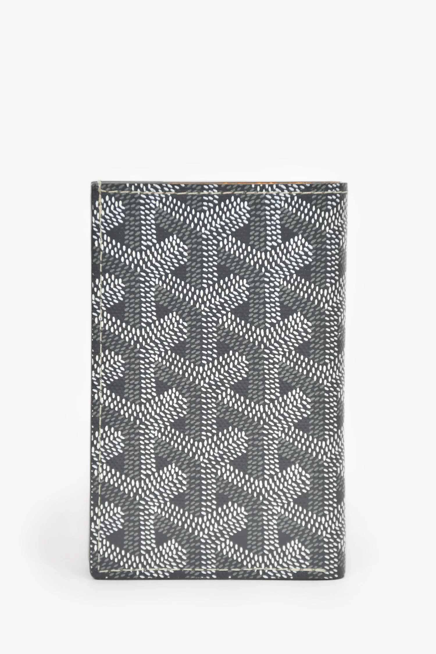 Goyard Grey Goyardine Leather 'Saint-Pierre' Card Wallet - Image 2