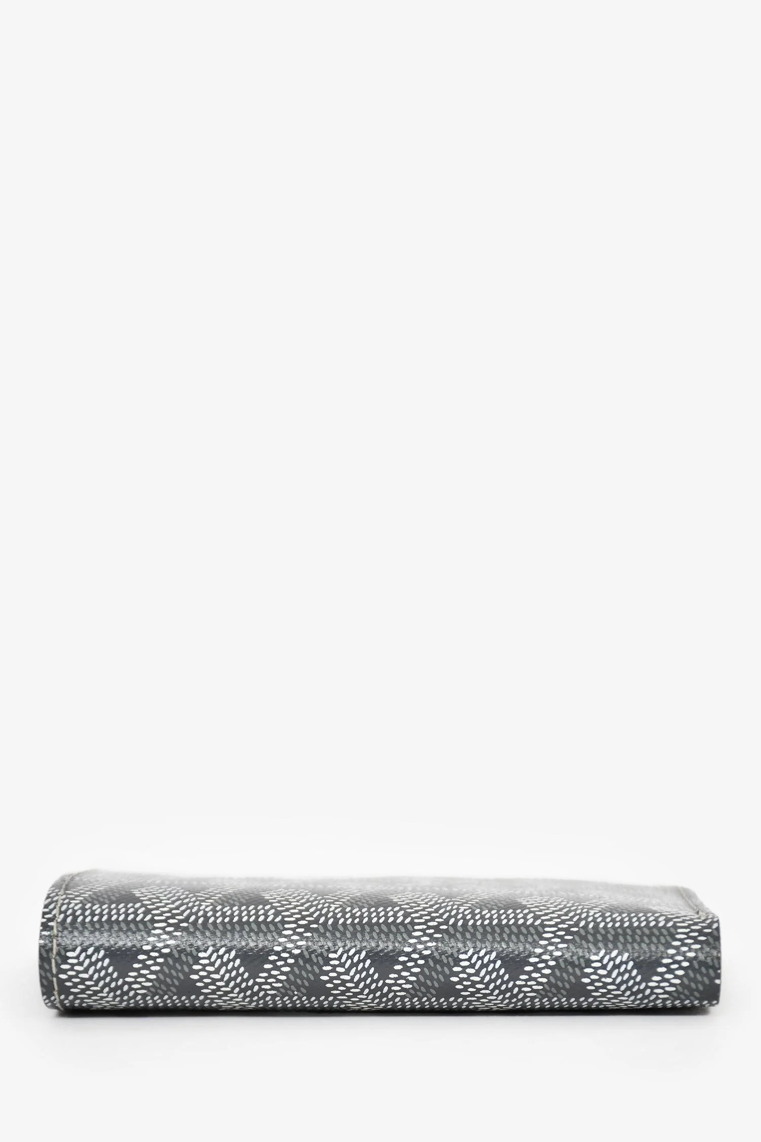 Goyard Grey Goyardine Leather 'Saint-Pierre' Card Wallet - Image 3
