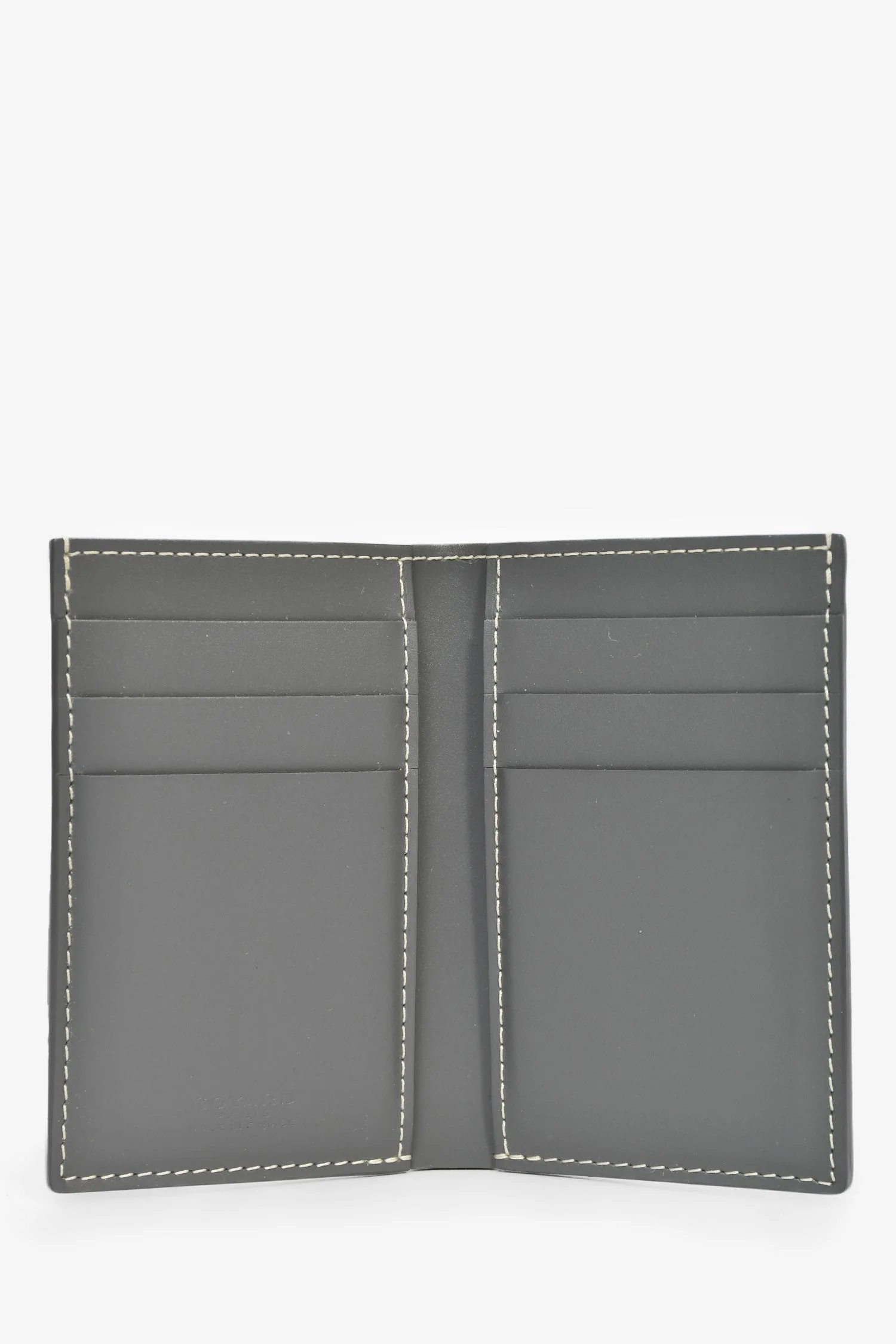 Goyard Grey Goyardine Leather 'Saint-Pierre' Card Wallet - Image 6