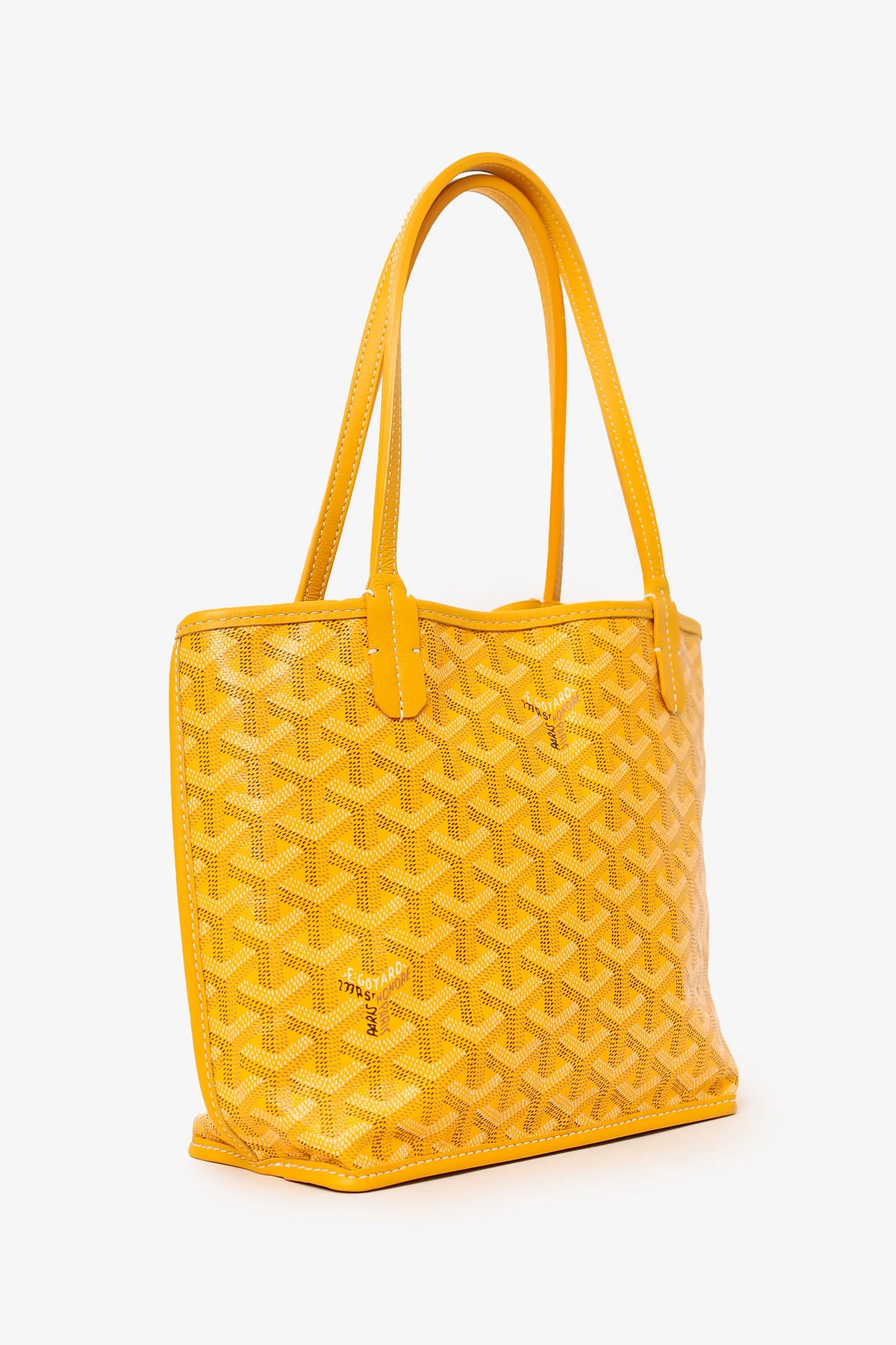 Goyard Mini Anjou Tote - Yellow (NWT) - Image 2
