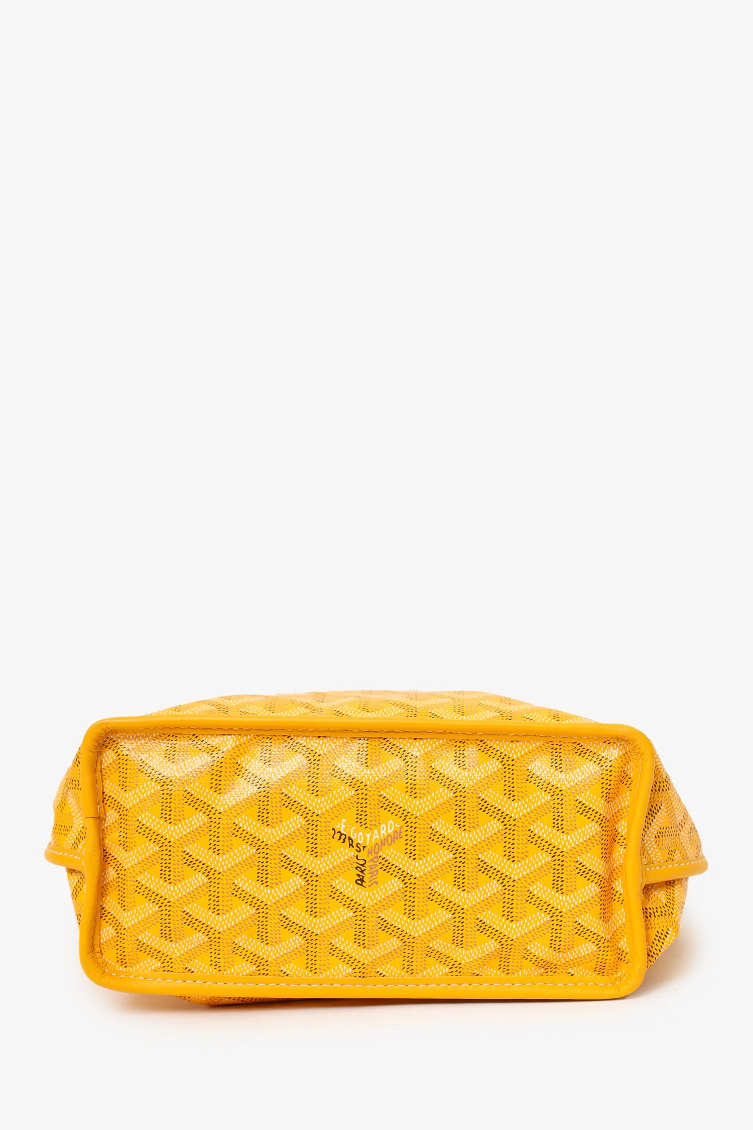 Goyard Mini Anjou Tote - Yellow (NWT) - Image 6