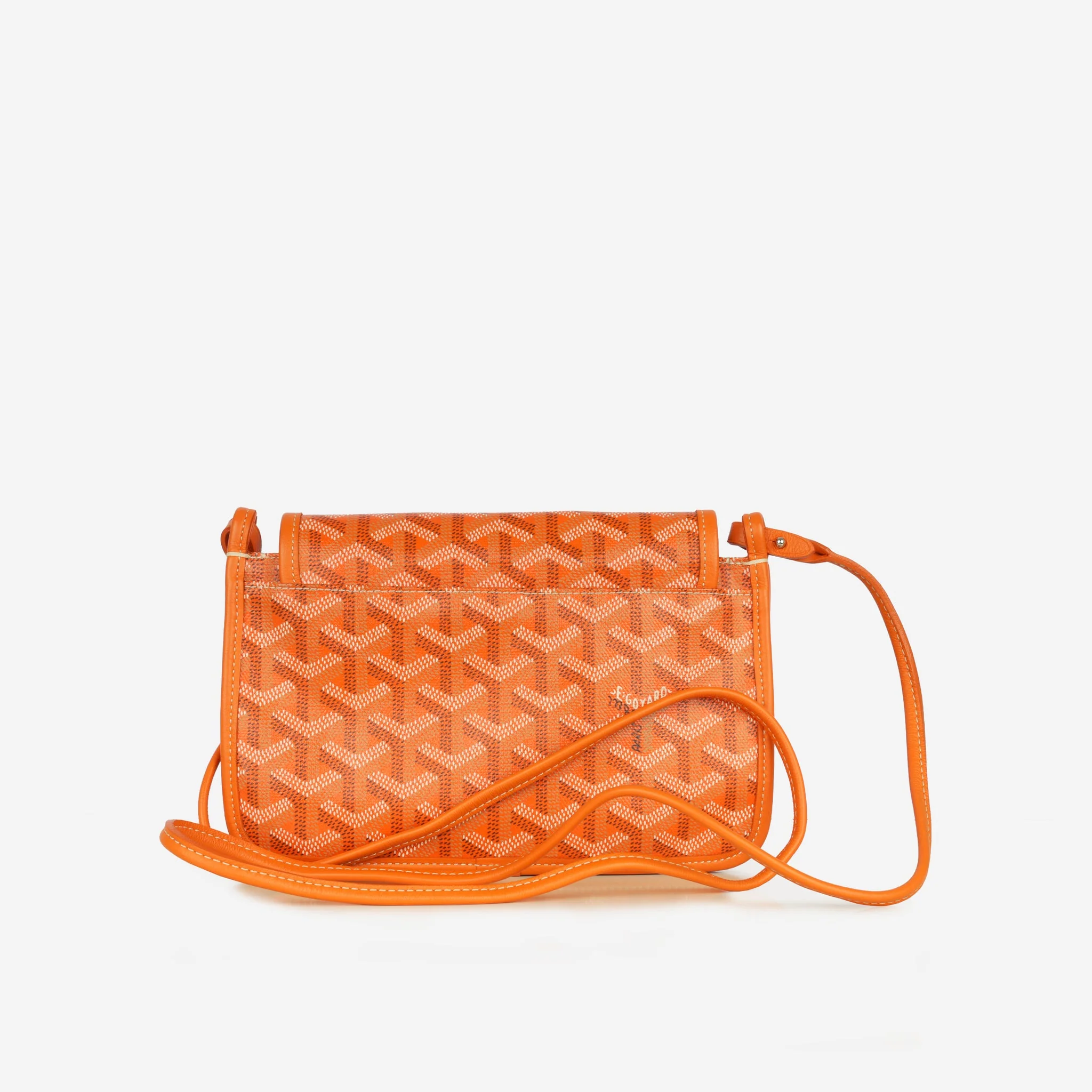 Goyard Plumet Pocket Wallet Crossbody - Orange (NWT) - Image 2