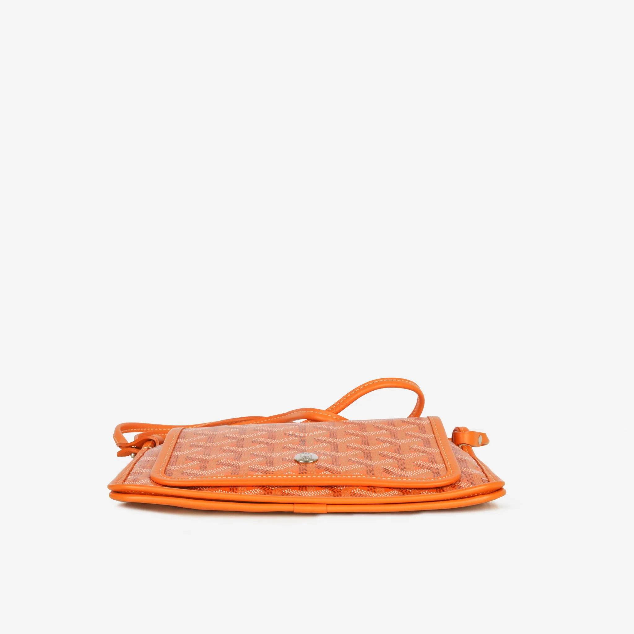 Goyard Plumet Pocket Wallet Crossbody - Orange (NWT) - Image 3