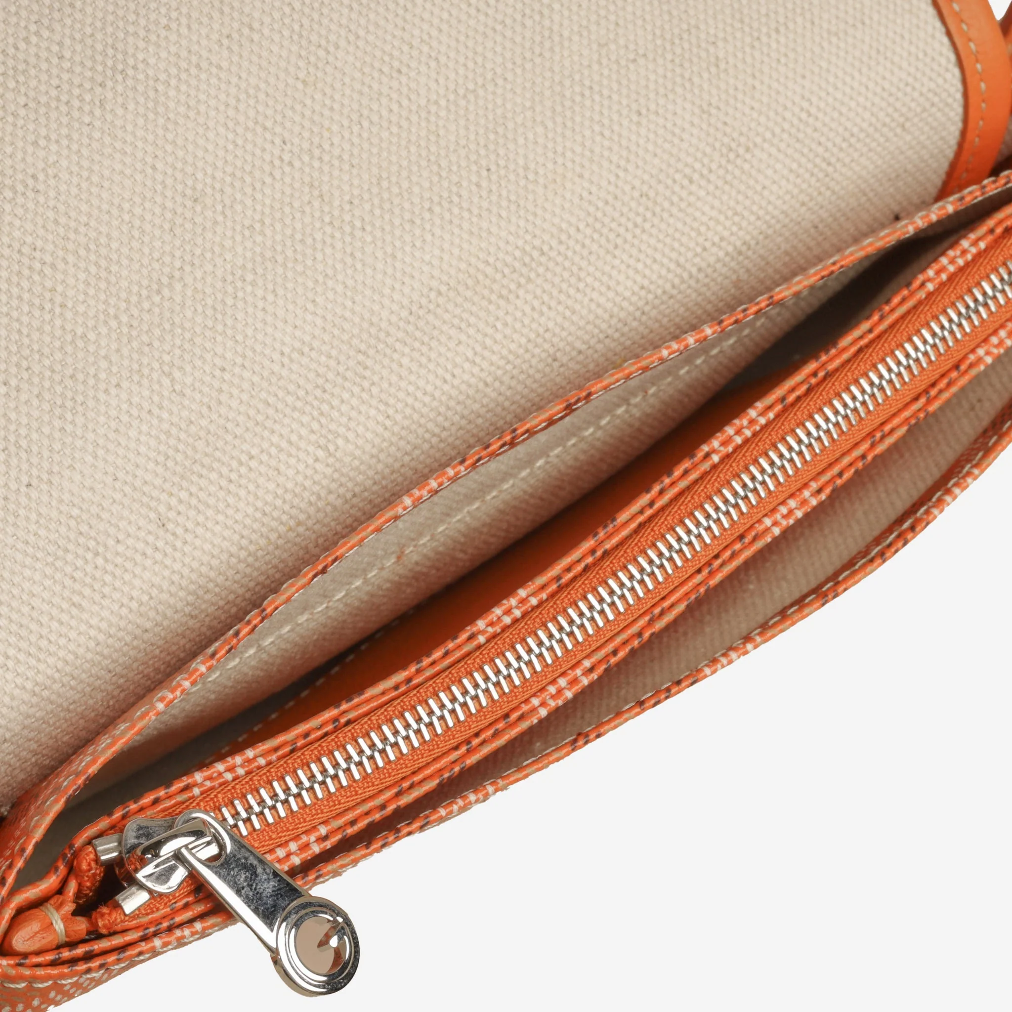 Goyard Plumet Pocket Wallet Crossbody - Orange (NWT) - Image 4