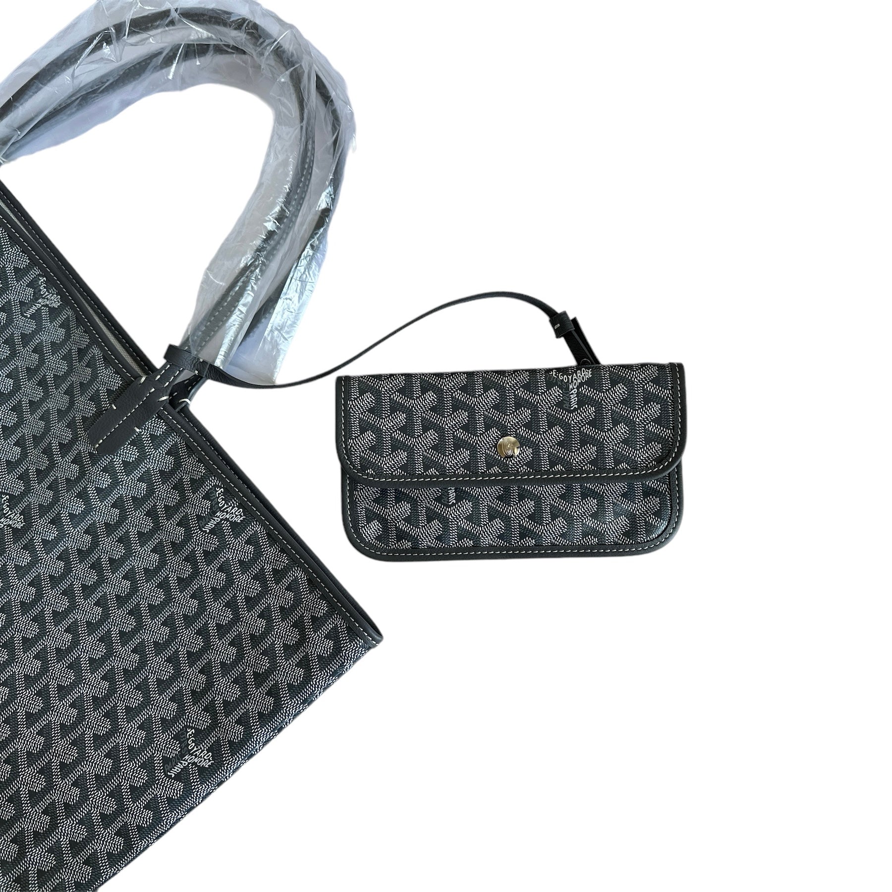 Goyard St. Louis Grey Tote GM (NWT) - Image 5