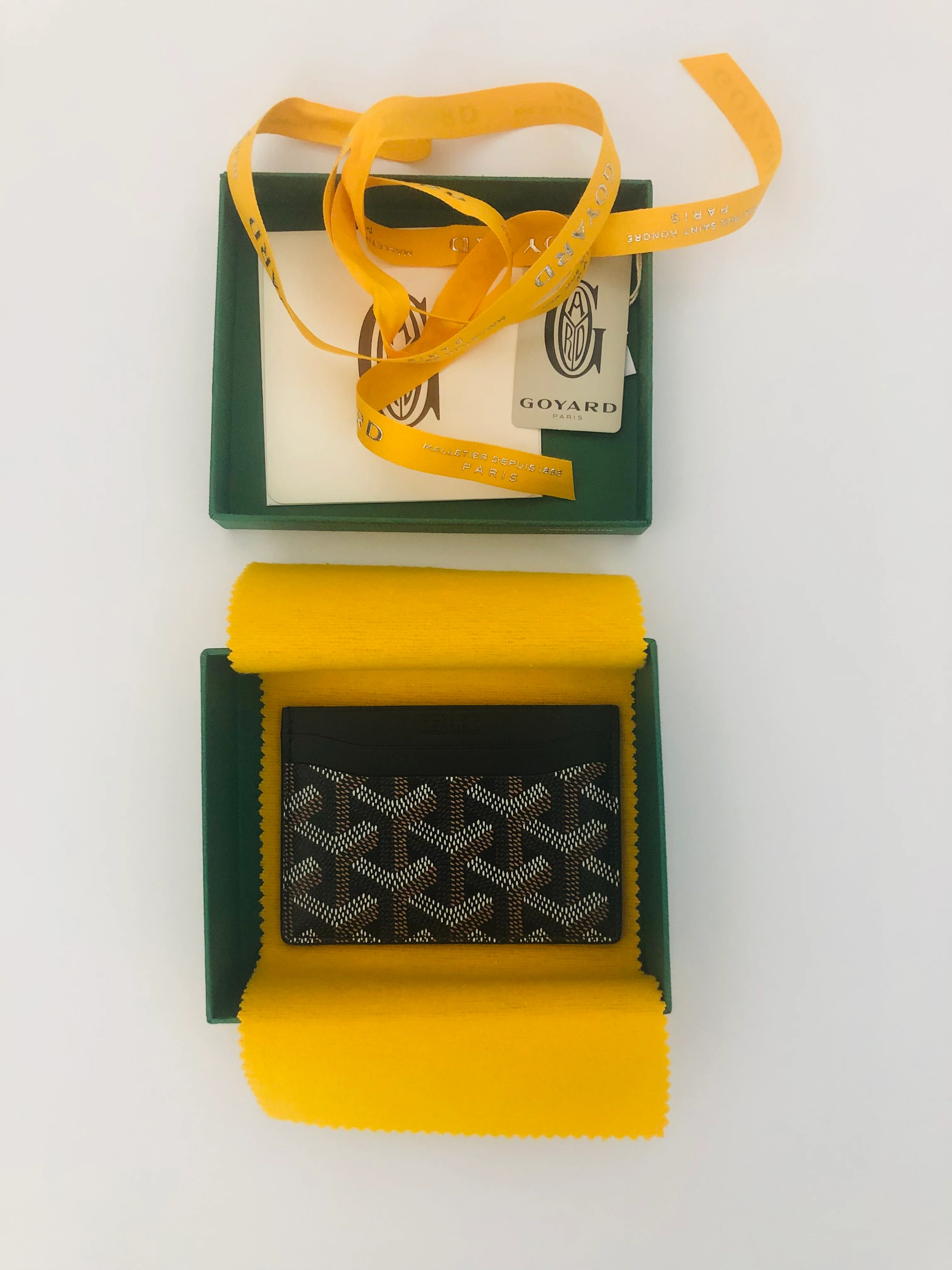 Goyard Saint Sulpice Card Holder - Black (NWT) - Image 3