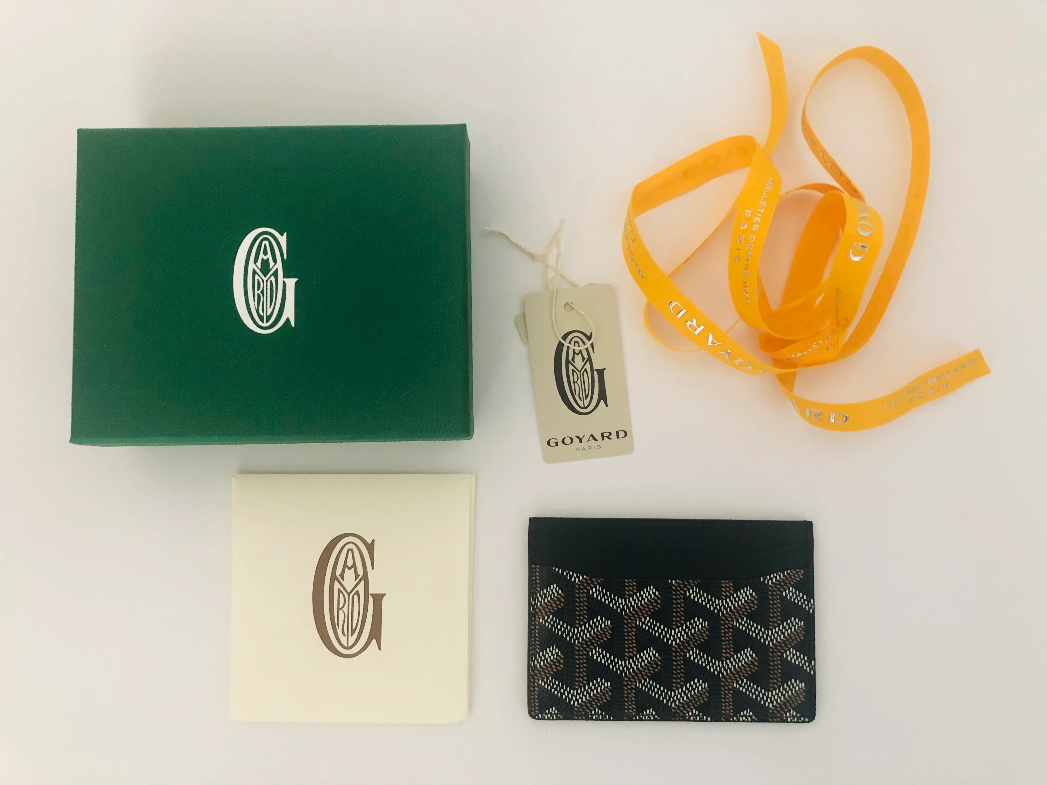 Goyard Saint Sulpice Card Holder - Black (NWT) - Image 4