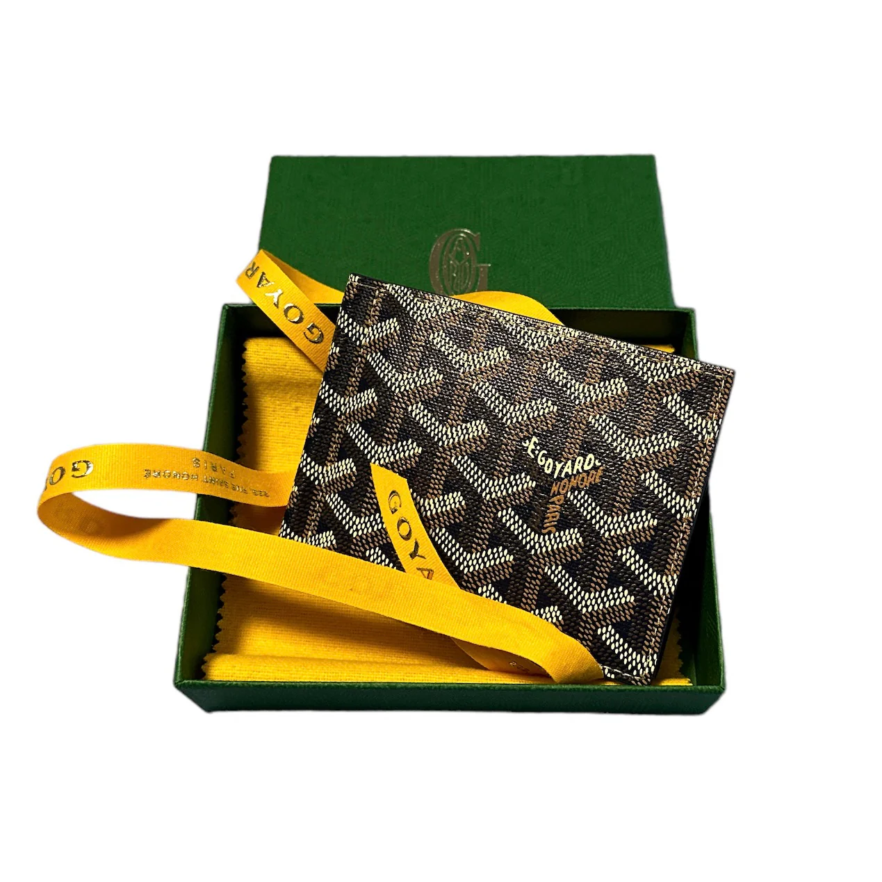 Goyard Saint Thomas Bill Fold Wallet - Navy Blue (NWT) - Image 5