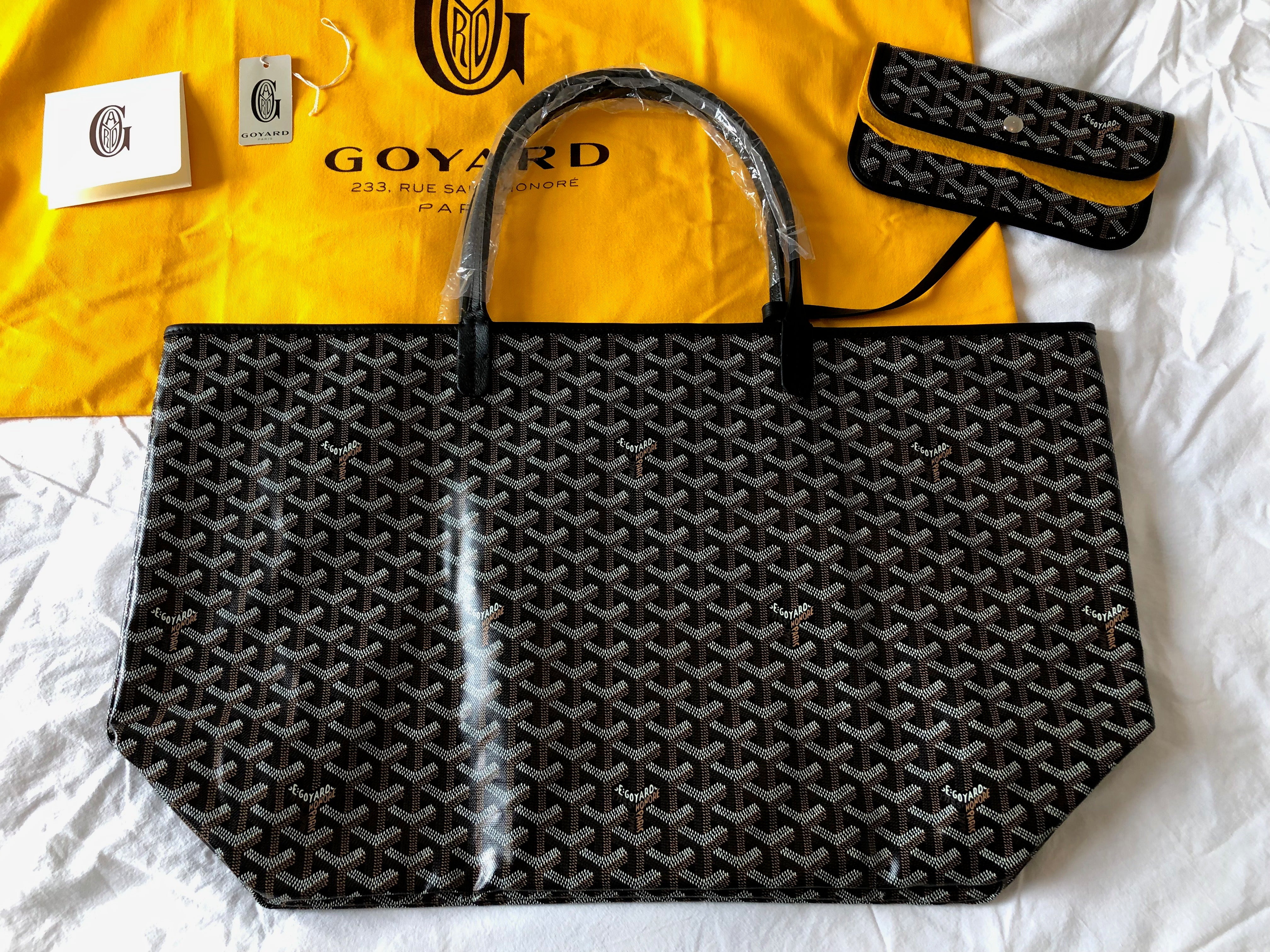 Goyard St. Louis Black GM Tote (NWT) - Image 3