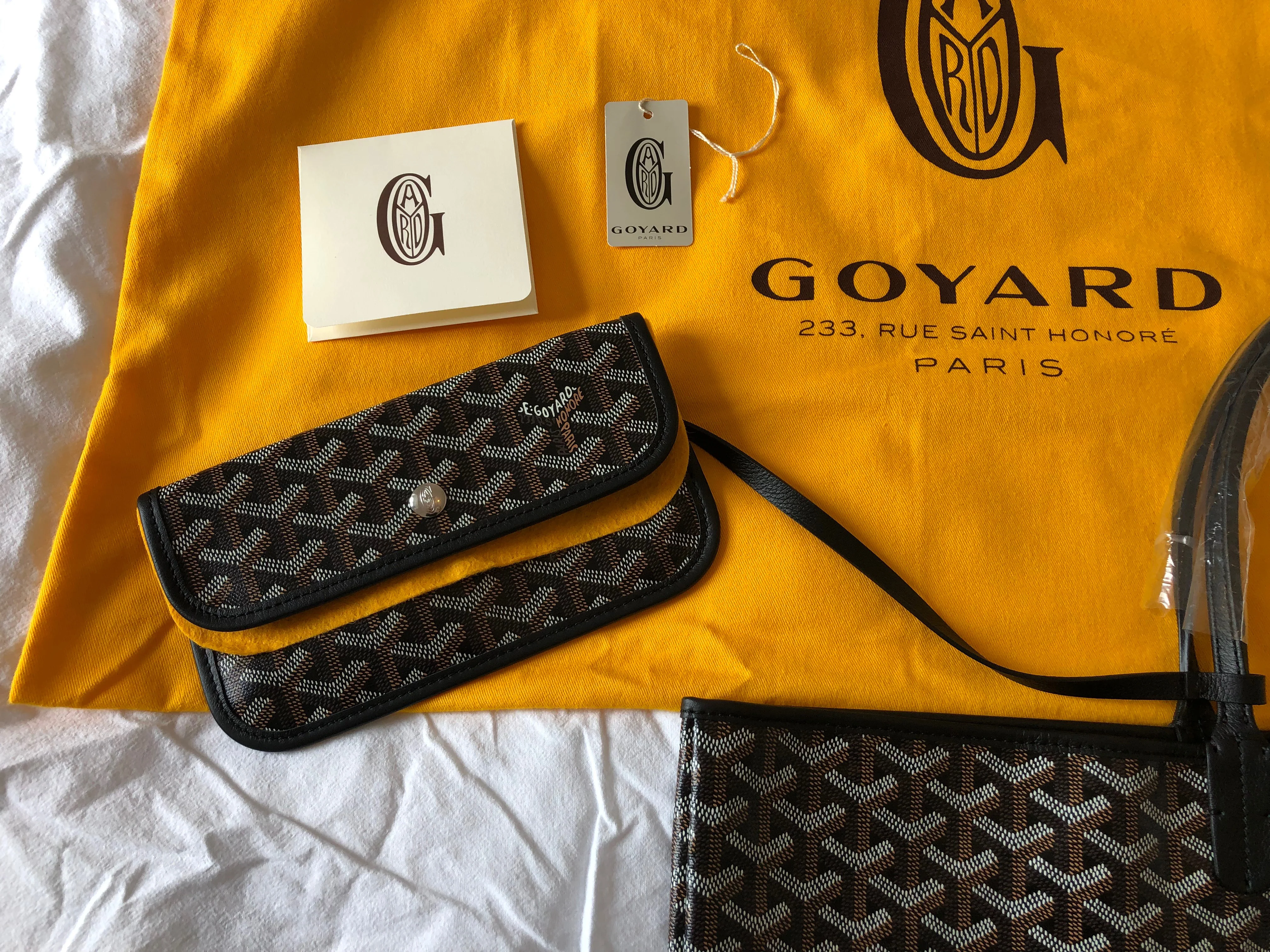 Goyard St. Louis Black GM Tote (NWT) - Image 4