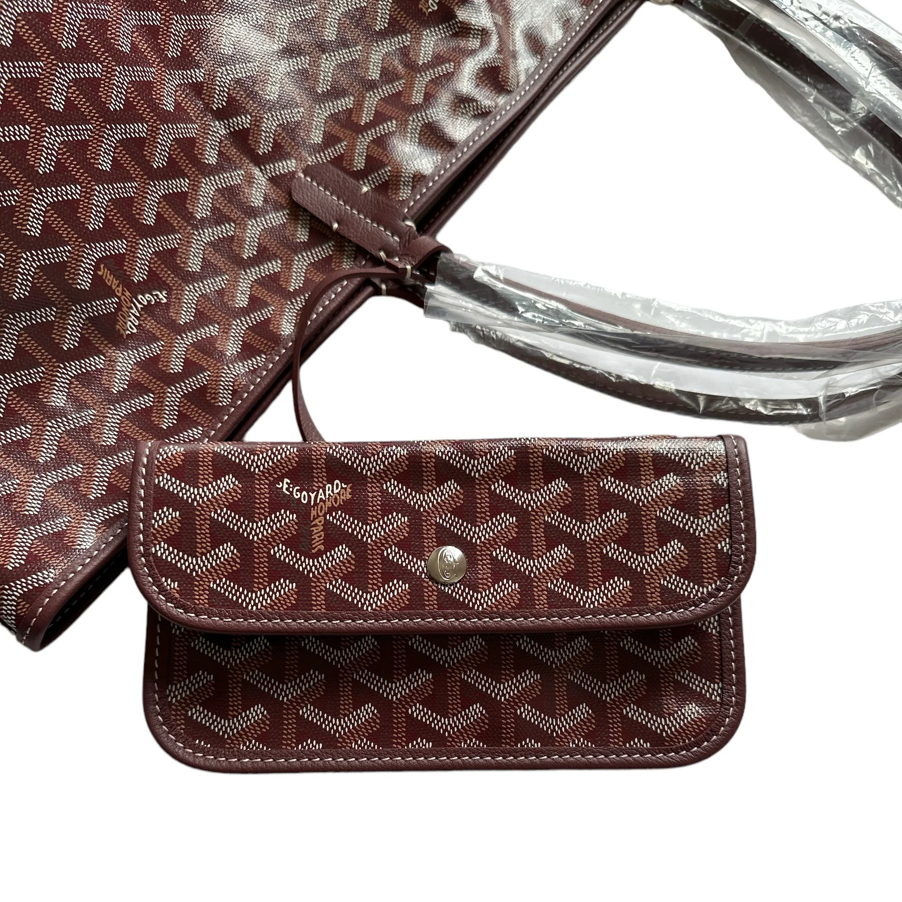 Goyard St. Louis Burgundy GM Tote (NWT) - Image 3