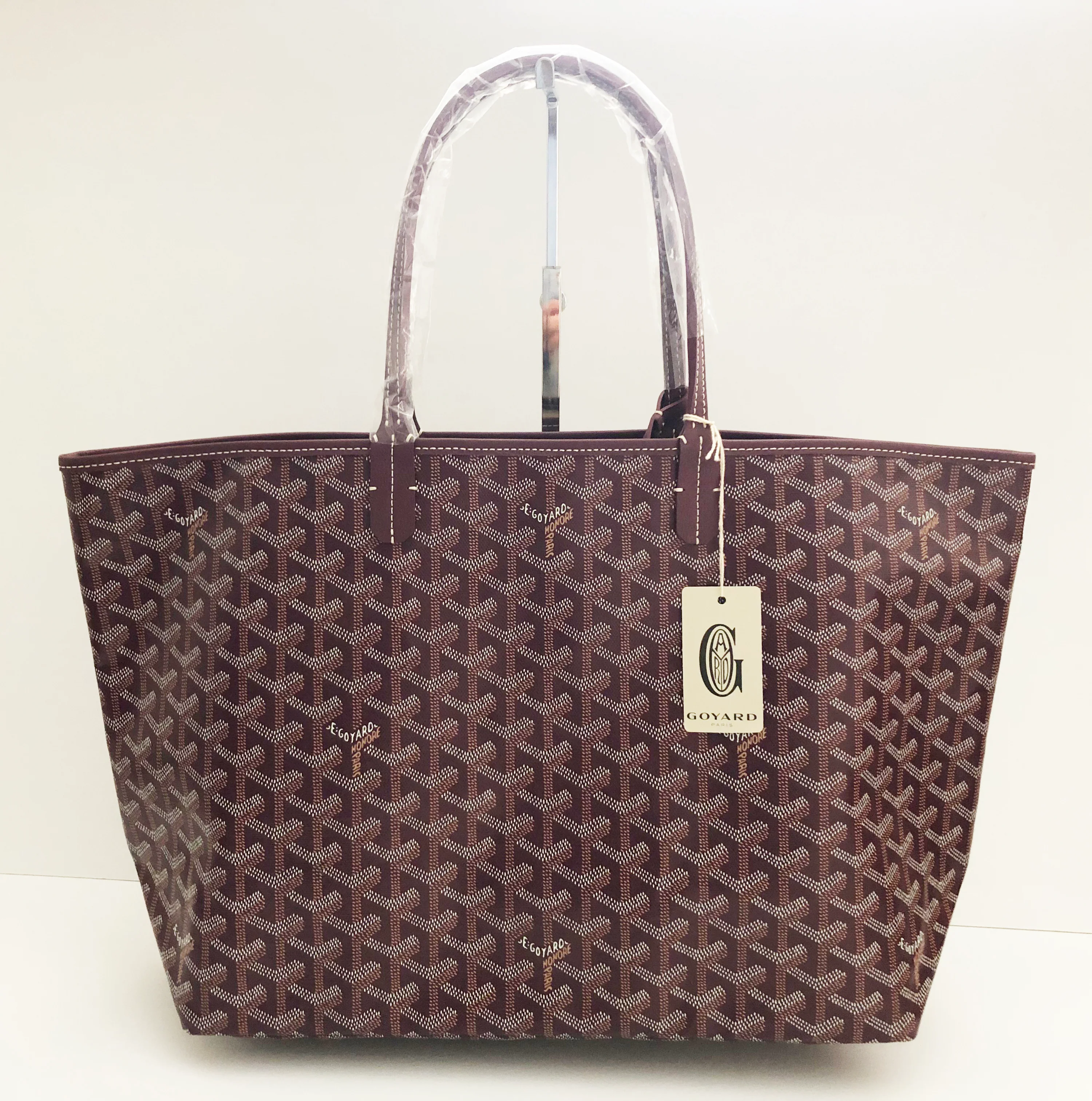 Goyard St. Louis Burgundy PM Tote (NWT) - Image 4