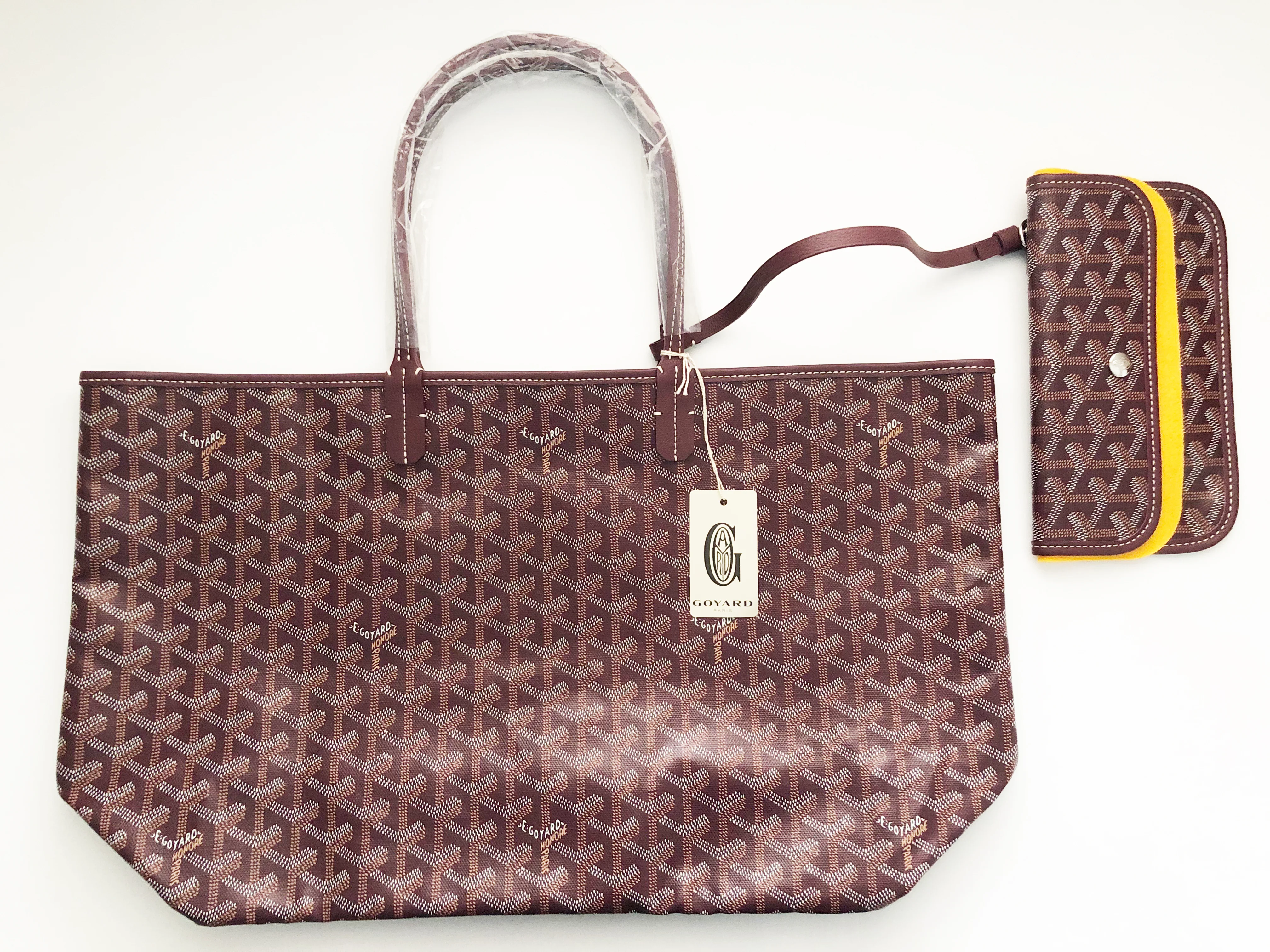 Goyard St. Louis Burgundy PM Tote (NWT) - Image 6