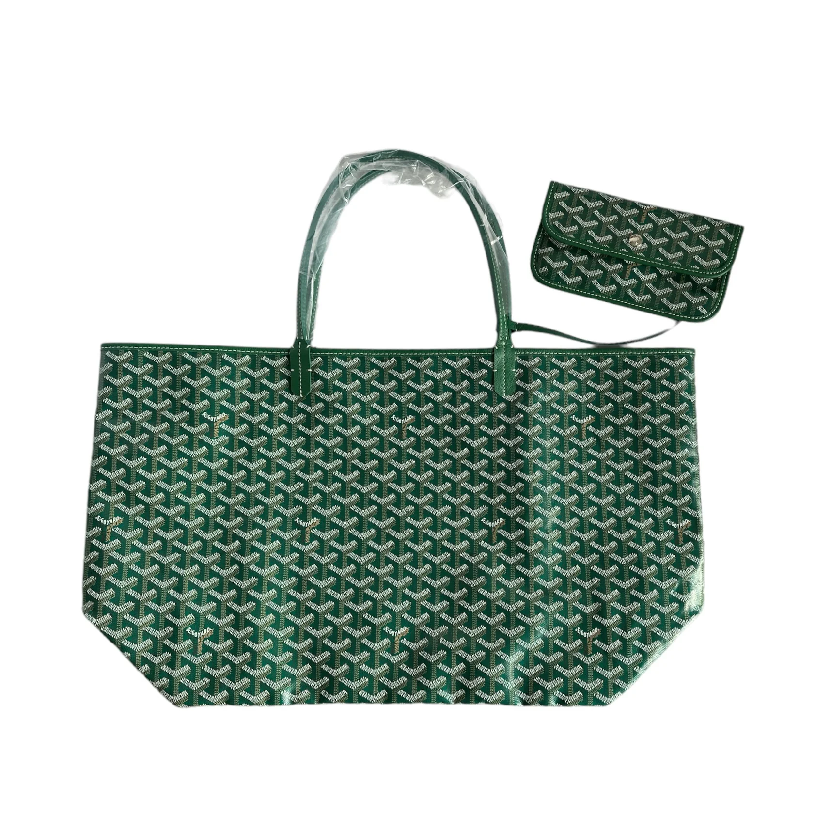 Goyard St. Louis Green GM (NWT) - Image 2