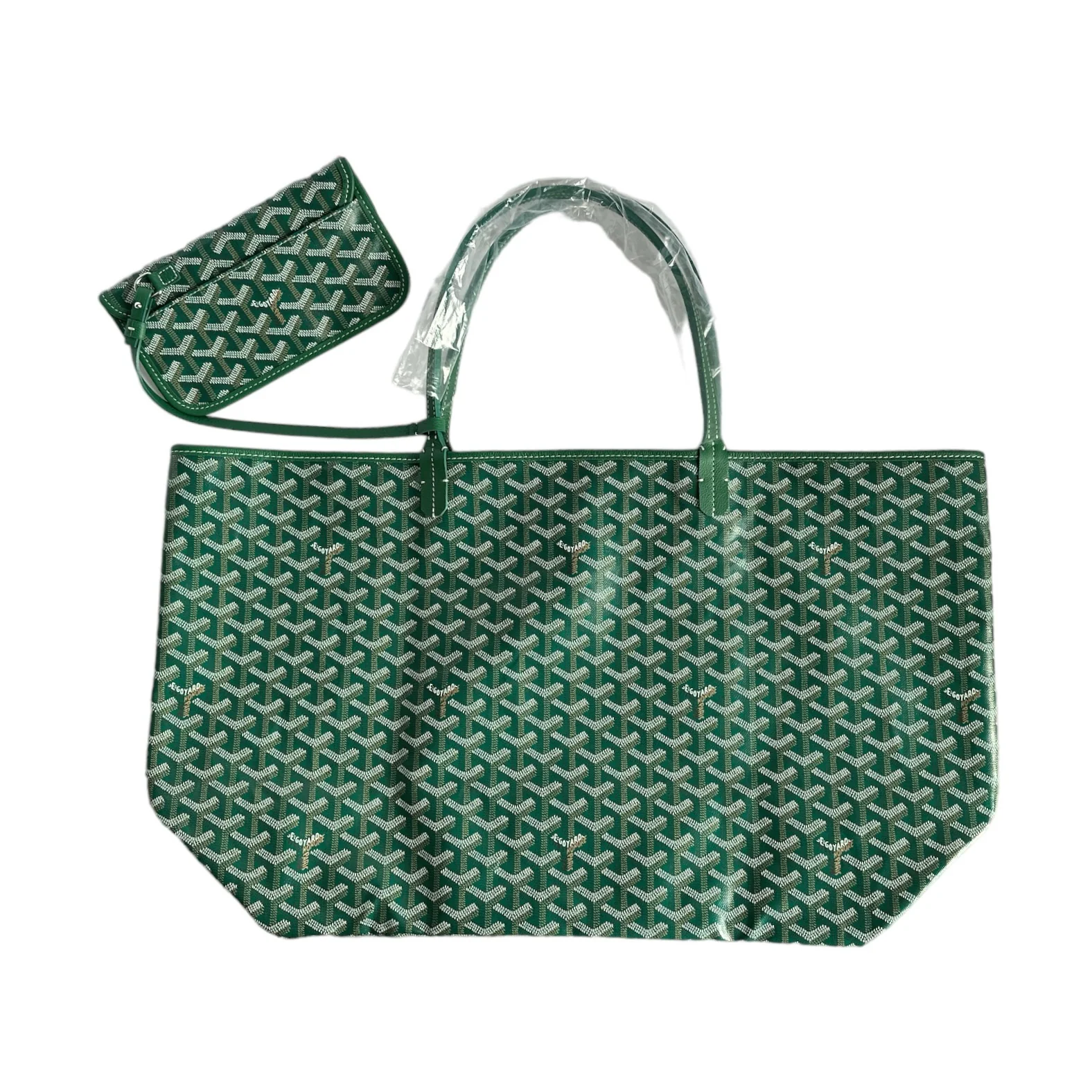 Goyard St. Louis Green GM (NWT) - Image 3