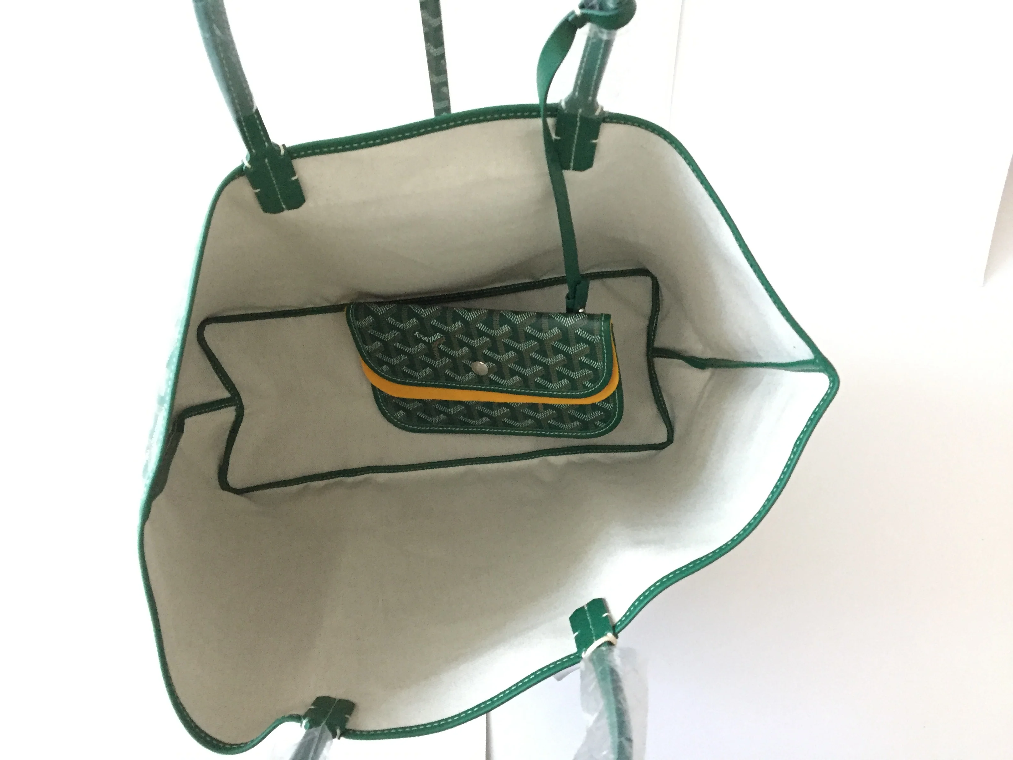 Goyard St. Louis Green PM Tote (NWT) - Image 4