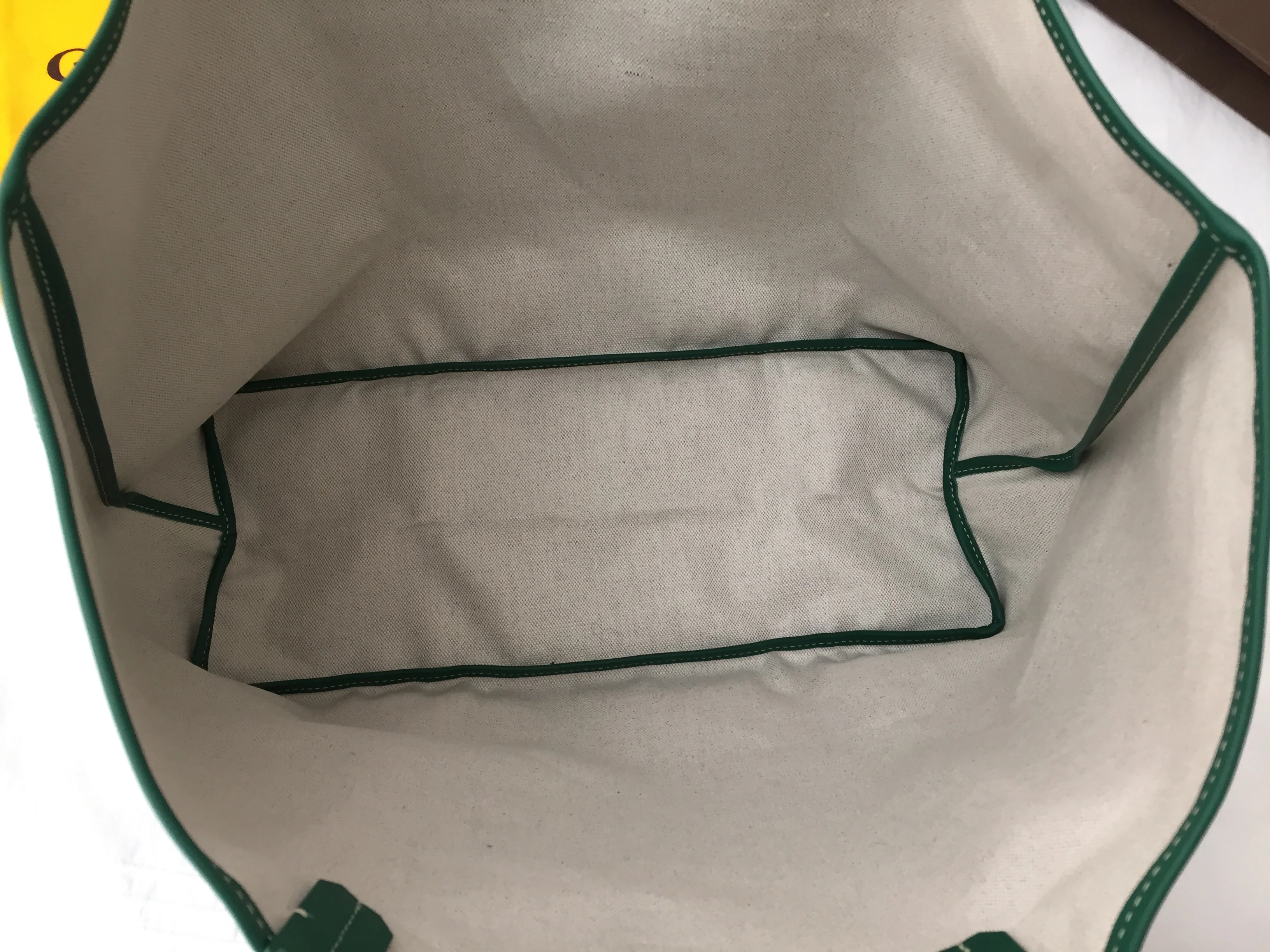 Goyard St. Louis Green PM Tote (NWT) - Image 5