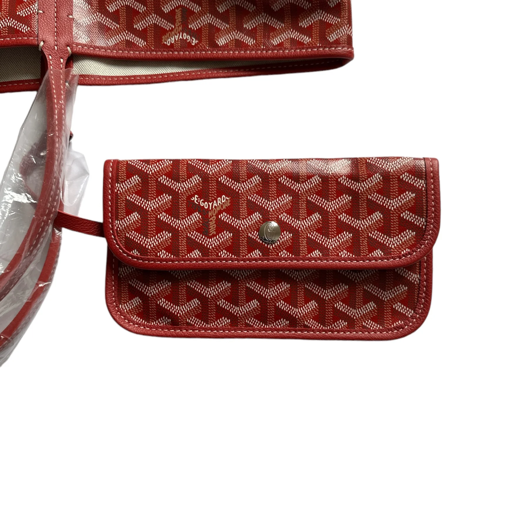 Goyard St. Louis Red GM Tote (NWT) - Image 3