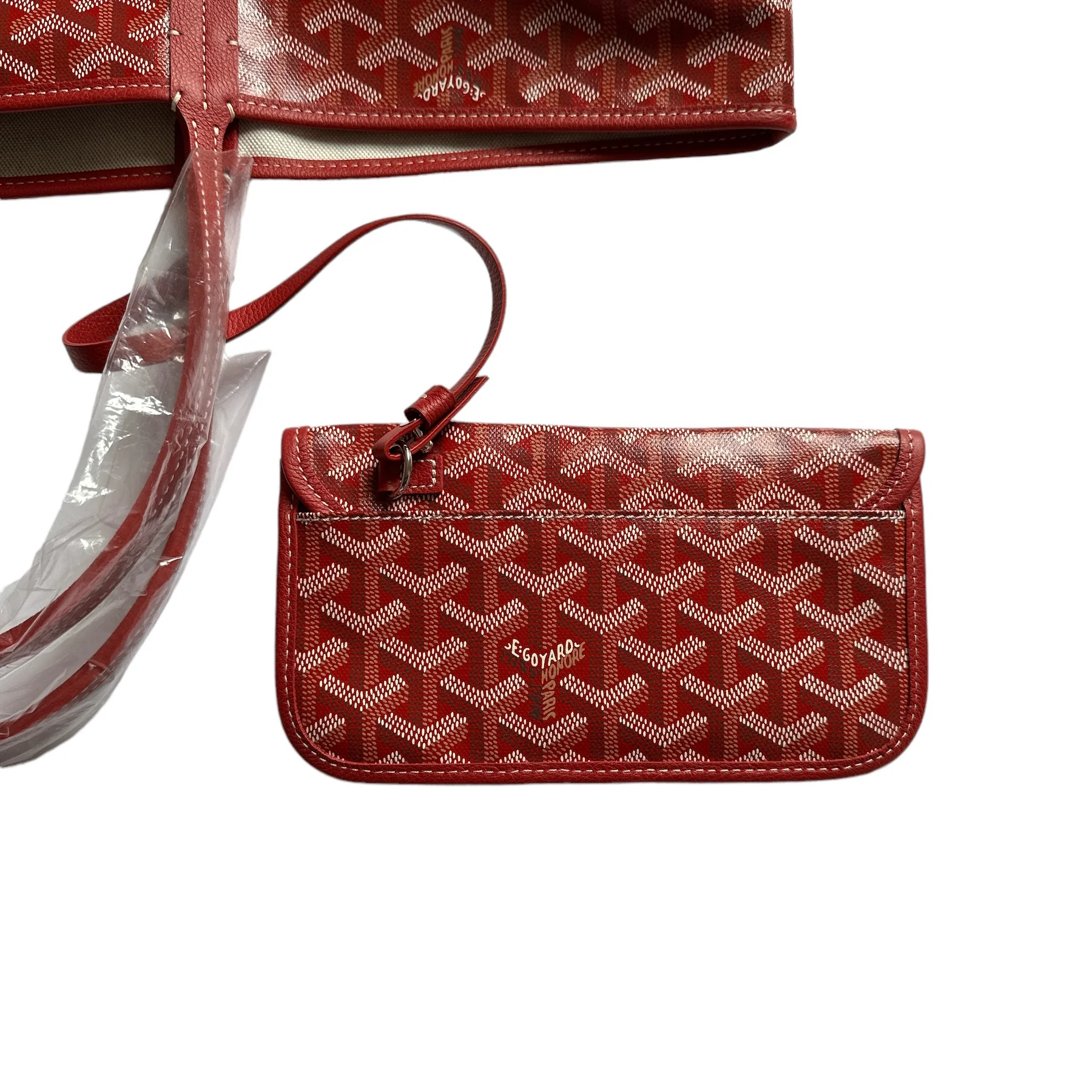 Goyard St. Louis Red GM Tote (NWT) - Image 4