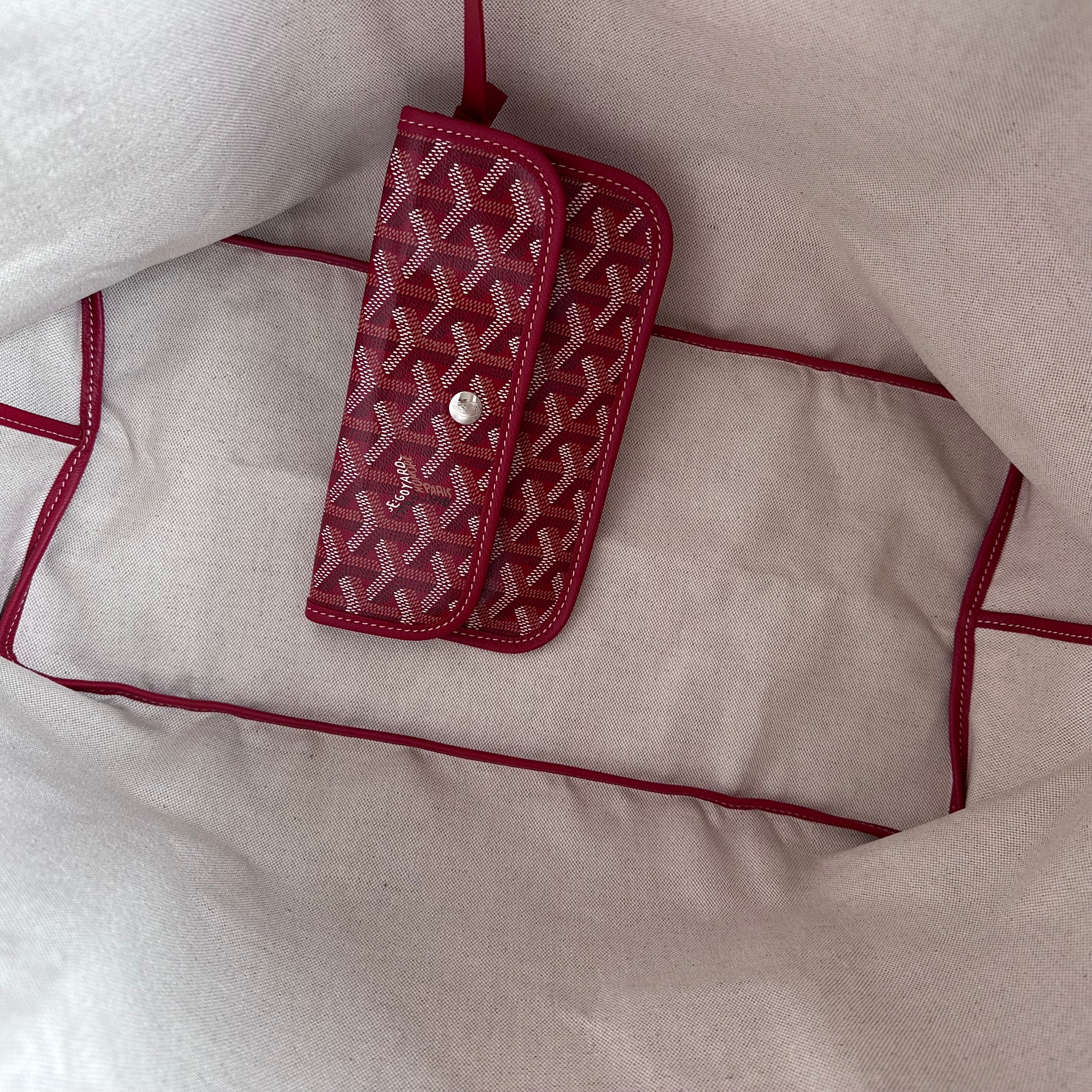Goyard St. Louis Red GM Tote (NWT) - Image 6