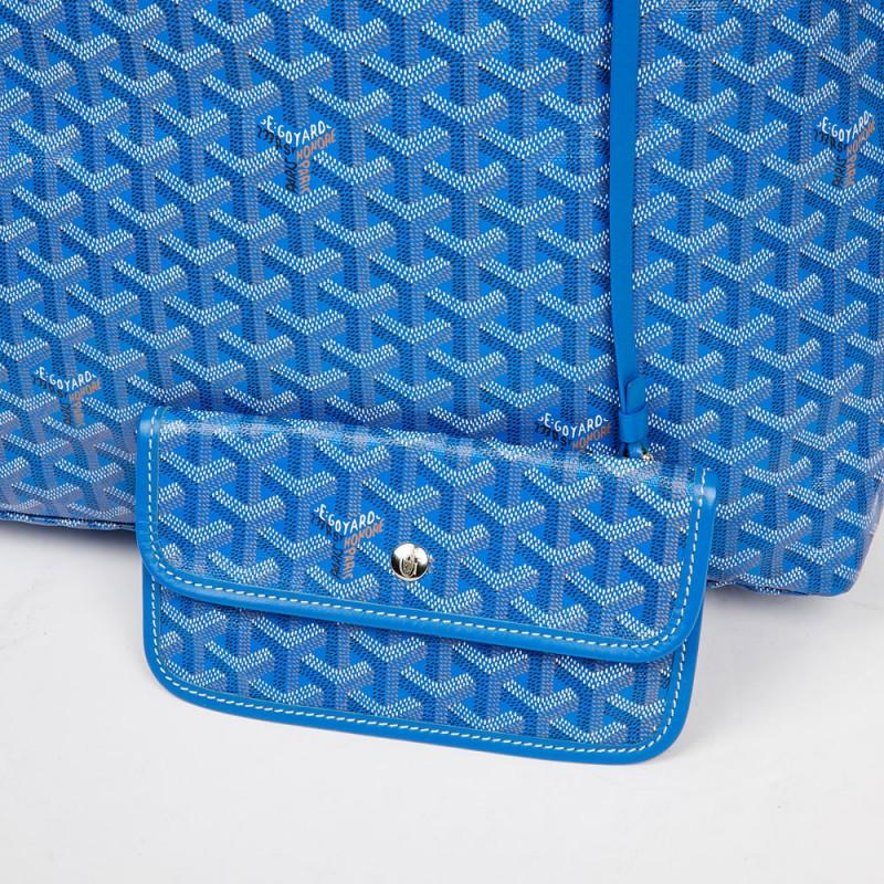 Goyard St. Louis Sky Blue GM Tote (NWT) - Image 5