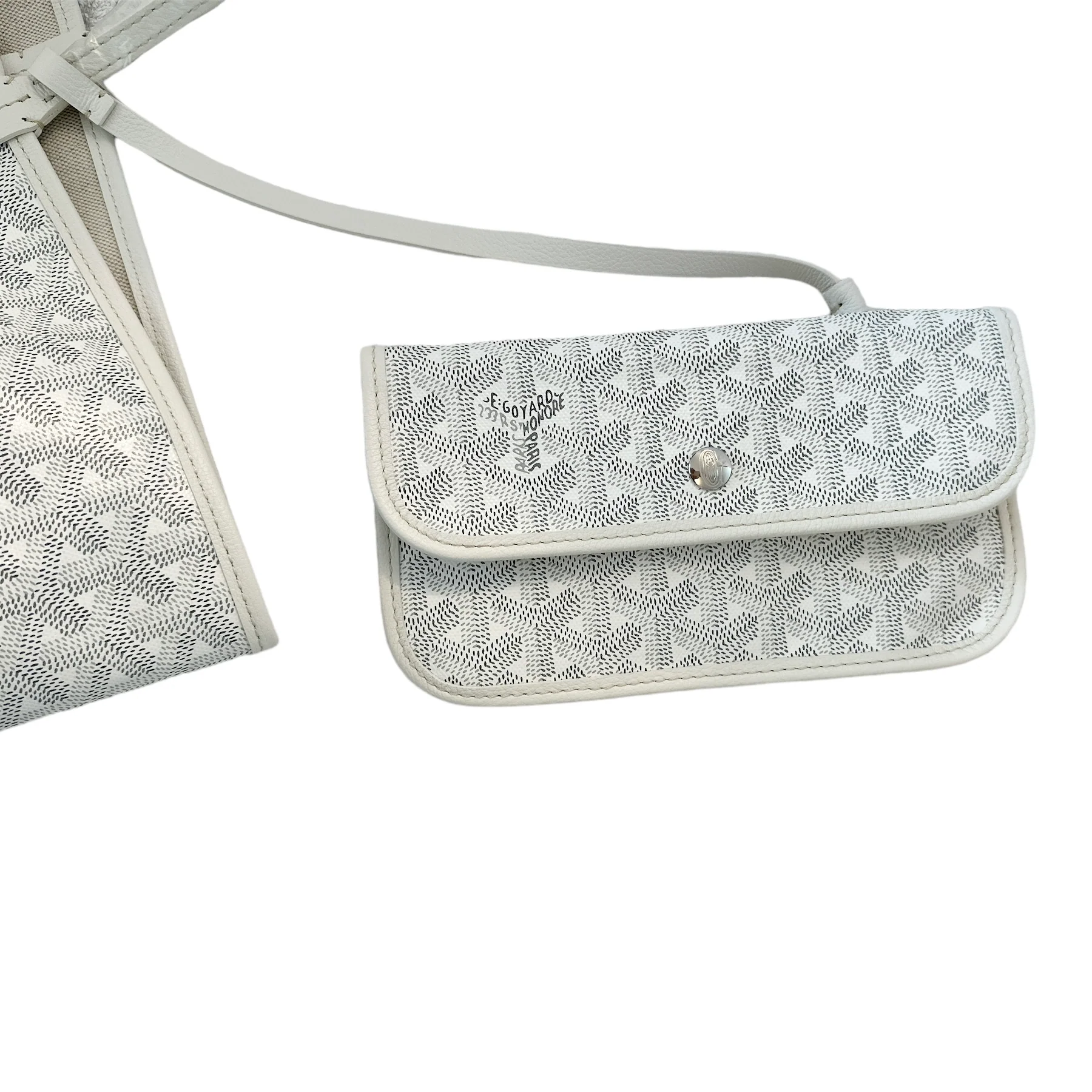 Goyard St. Louis White Tote GM (NWT) - Image 3