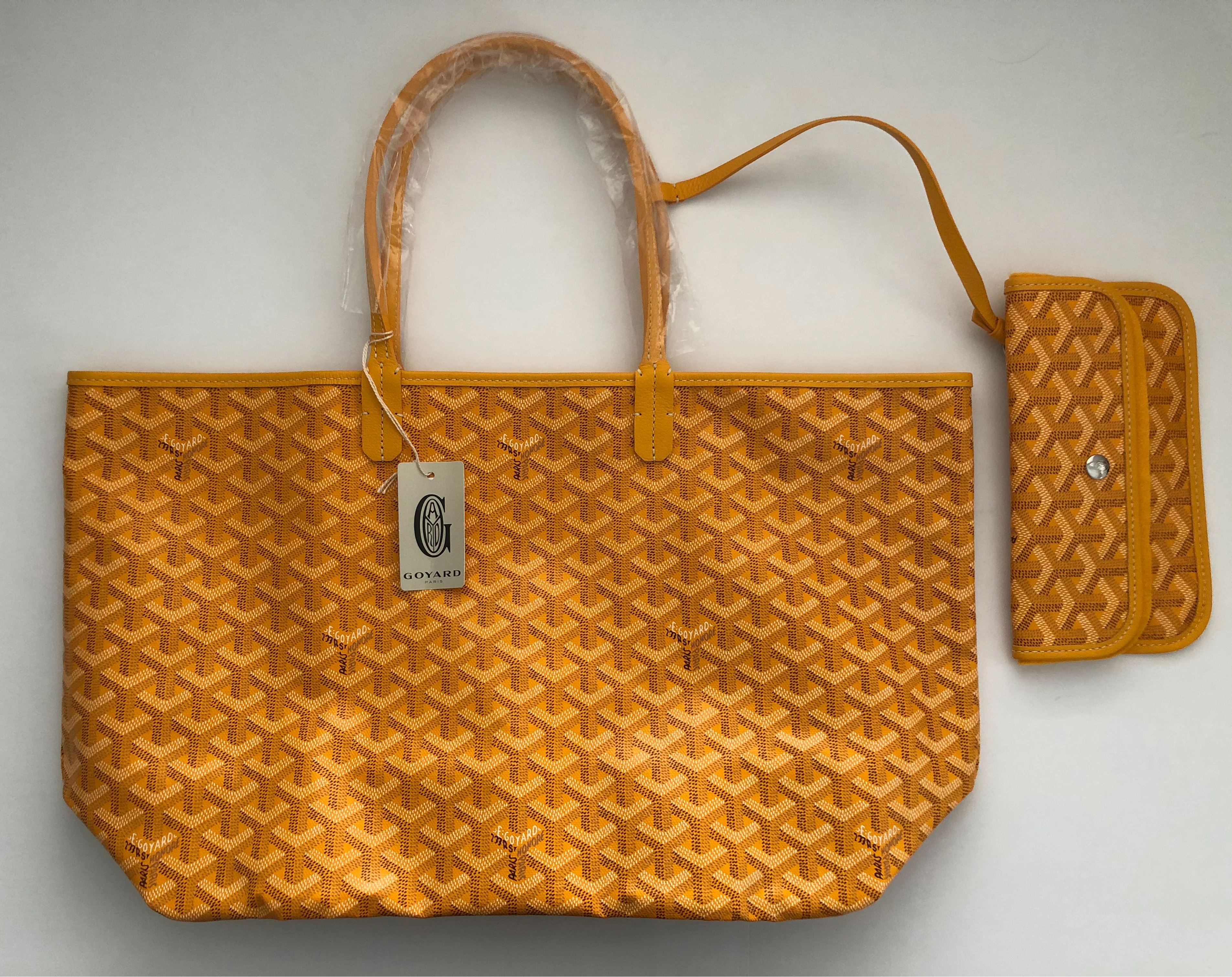 Goyard St. Louis Yellow PM Tote (NWT) - Image 4