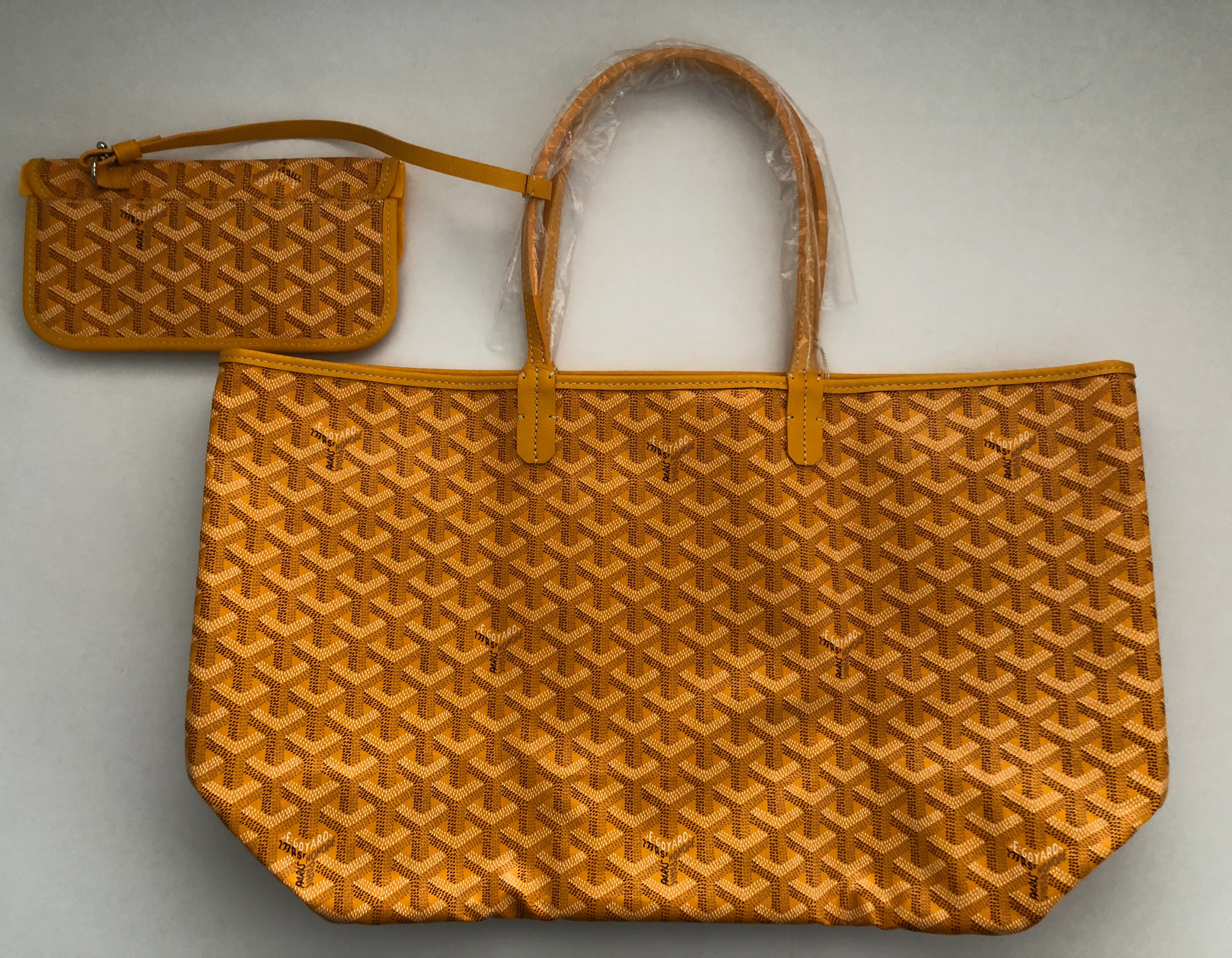 Goyard St. Louis Yellow PM Tote (NWT) - Image 5