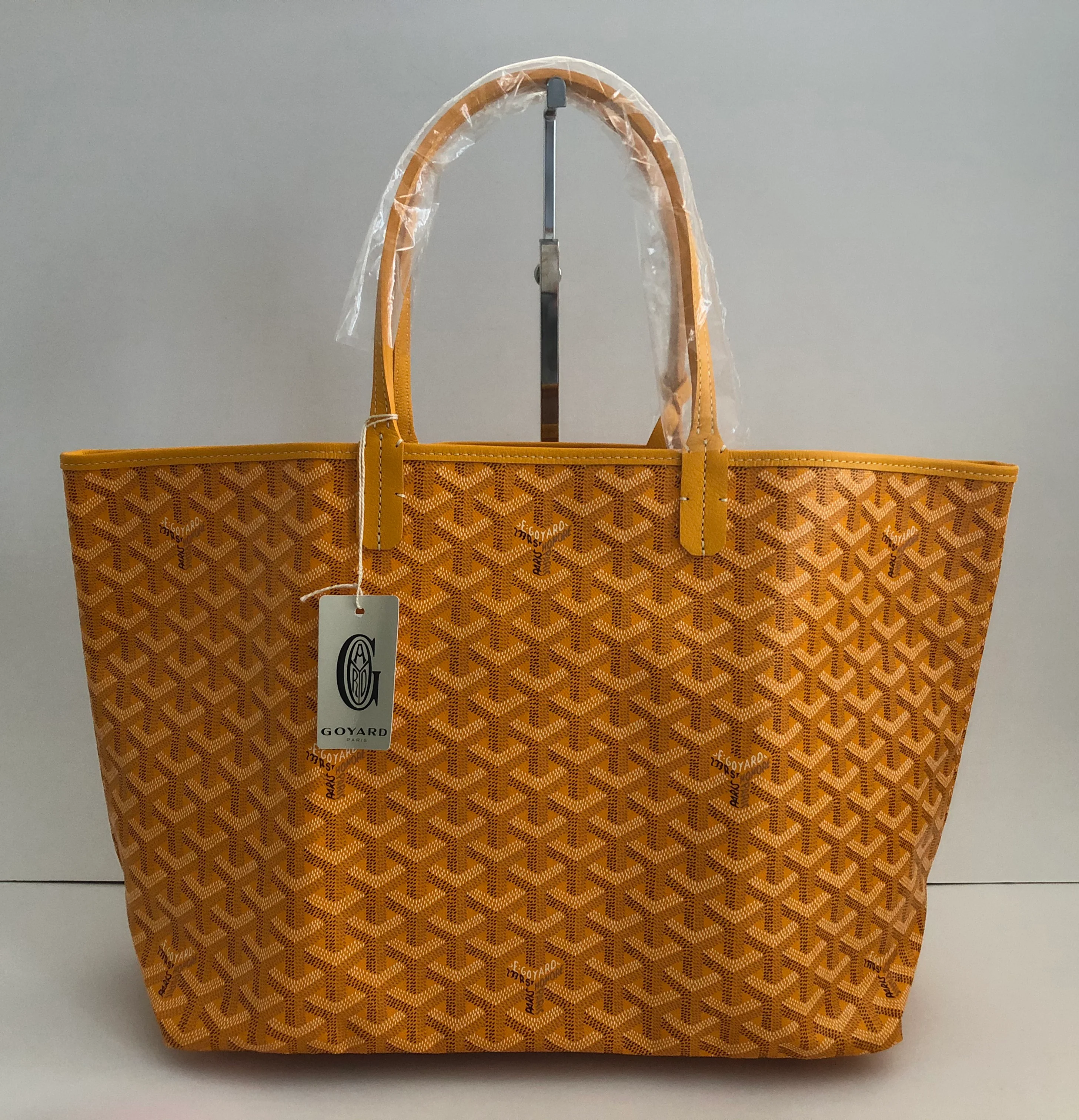 Goyard St. Louis Yellow PM Tote (NWT) - Image 7