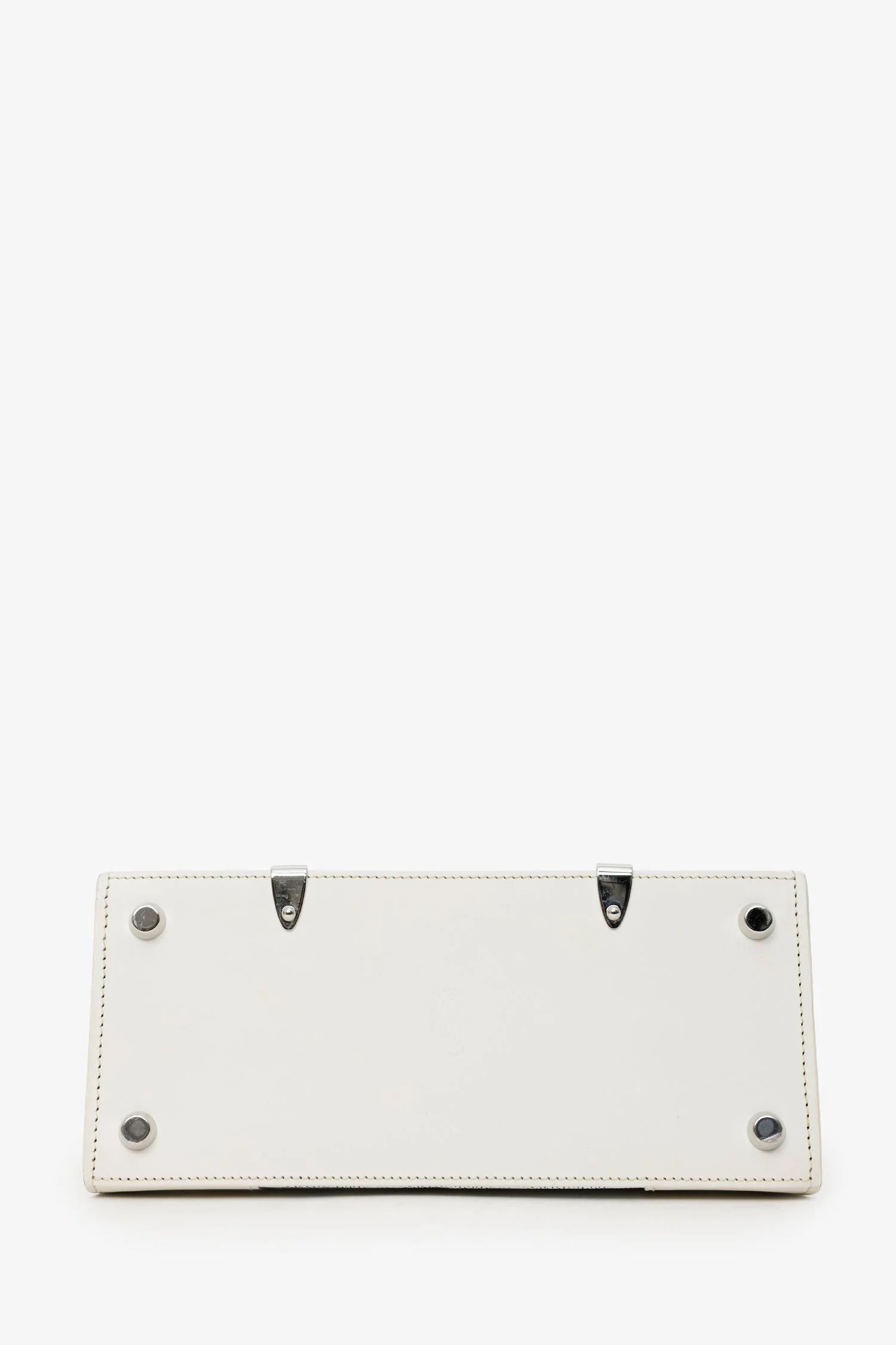 Goyard White Goyardine Saigon Mini Top Handle With Strap - Image 5