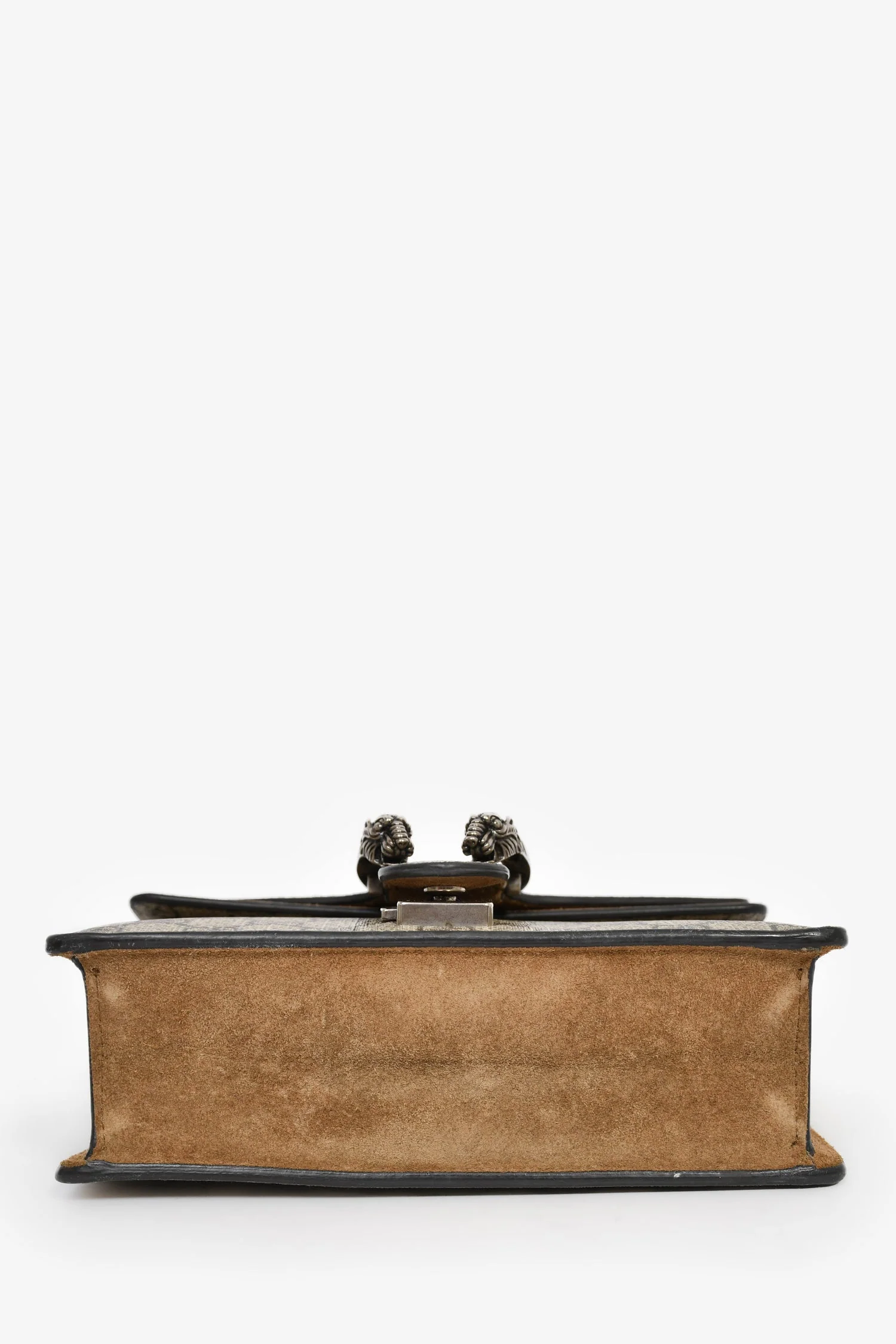 Gucci Beige Canvas/Leather Mini Dionysus Chain Shoulder Bag - Image 5
