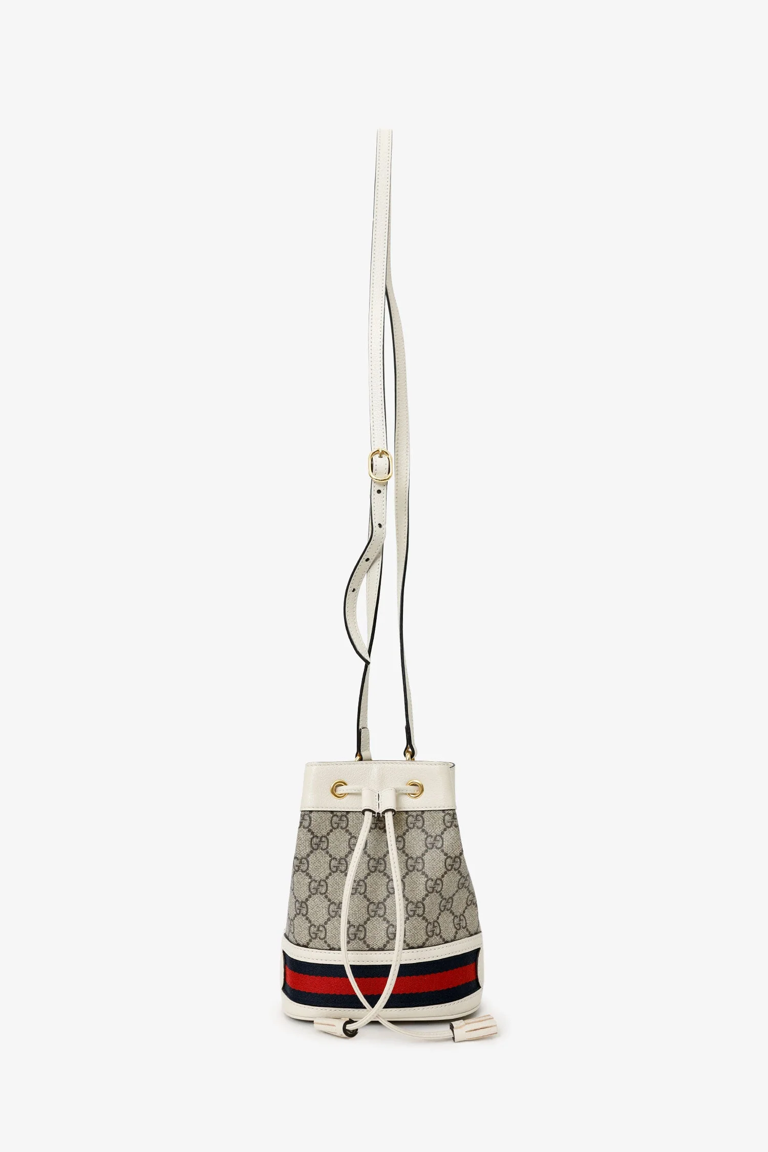 Gucci Beige Ophidia Mini GG Bucket Bag - Image 7