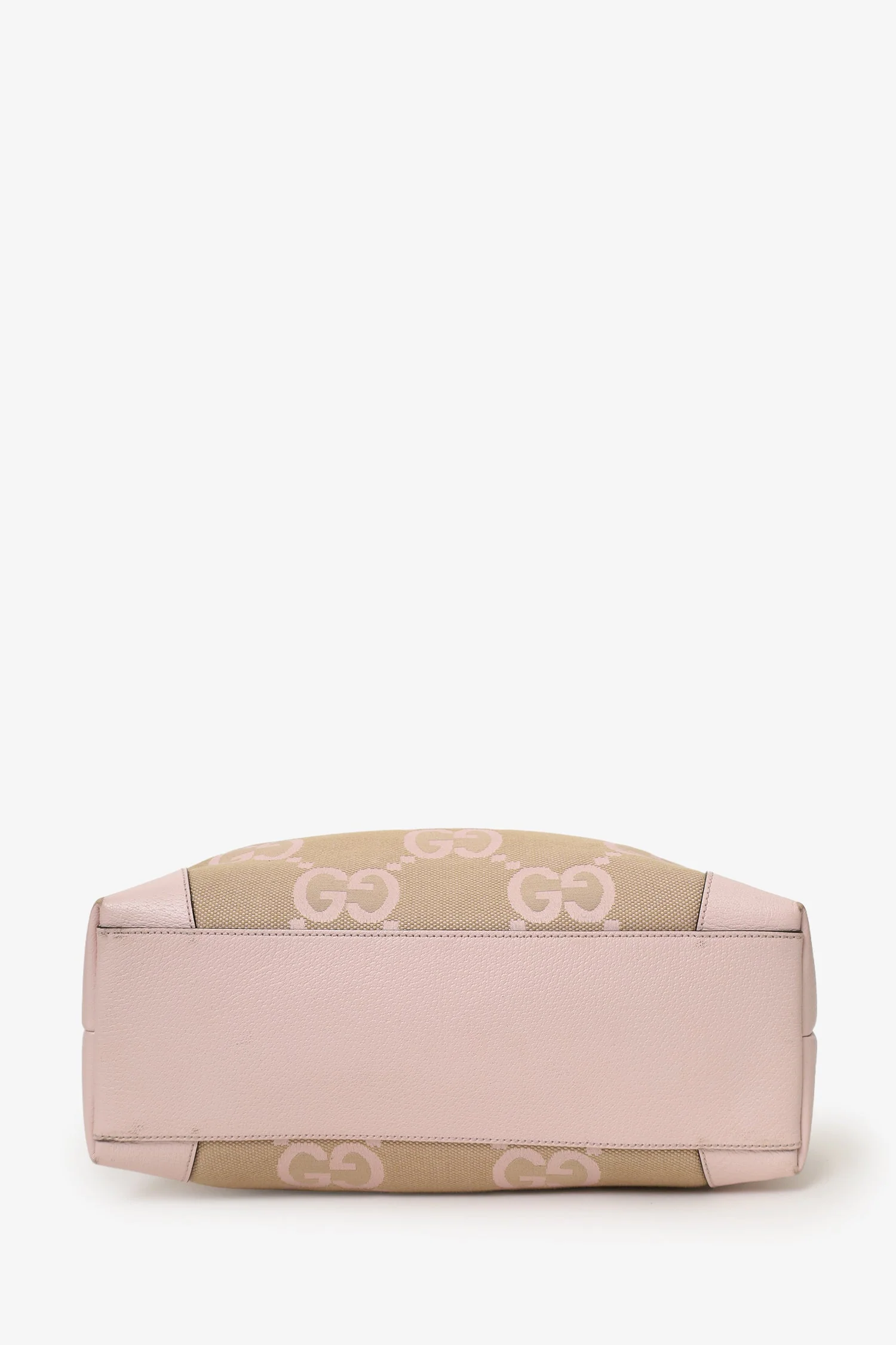 Gucci Beige/Pink Jumbo GG Medium Ophidia Tote - Image 5