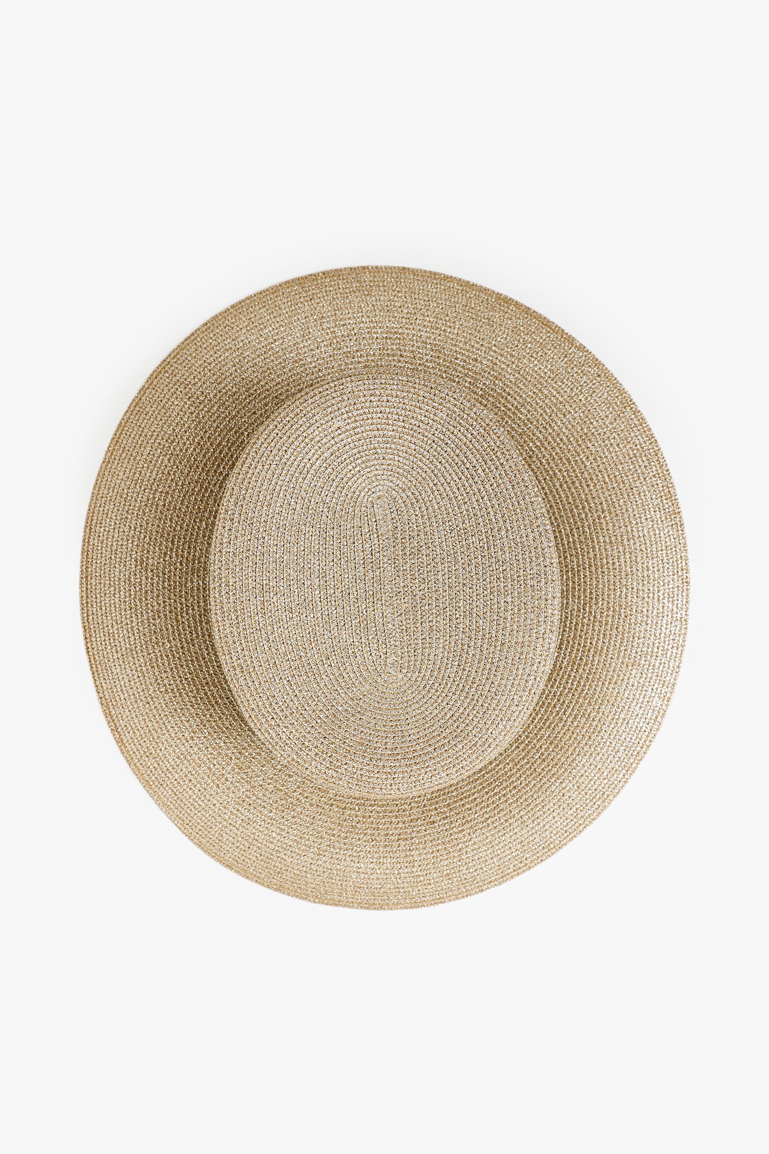 Gucci Beige Straw Bee Detail Papier Hat - Image 3