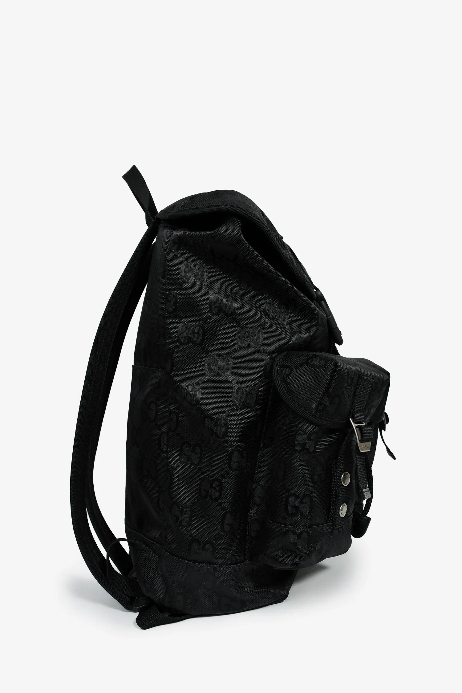 Gucci Black GG Nylon Off The Grid Backpack - Image 3