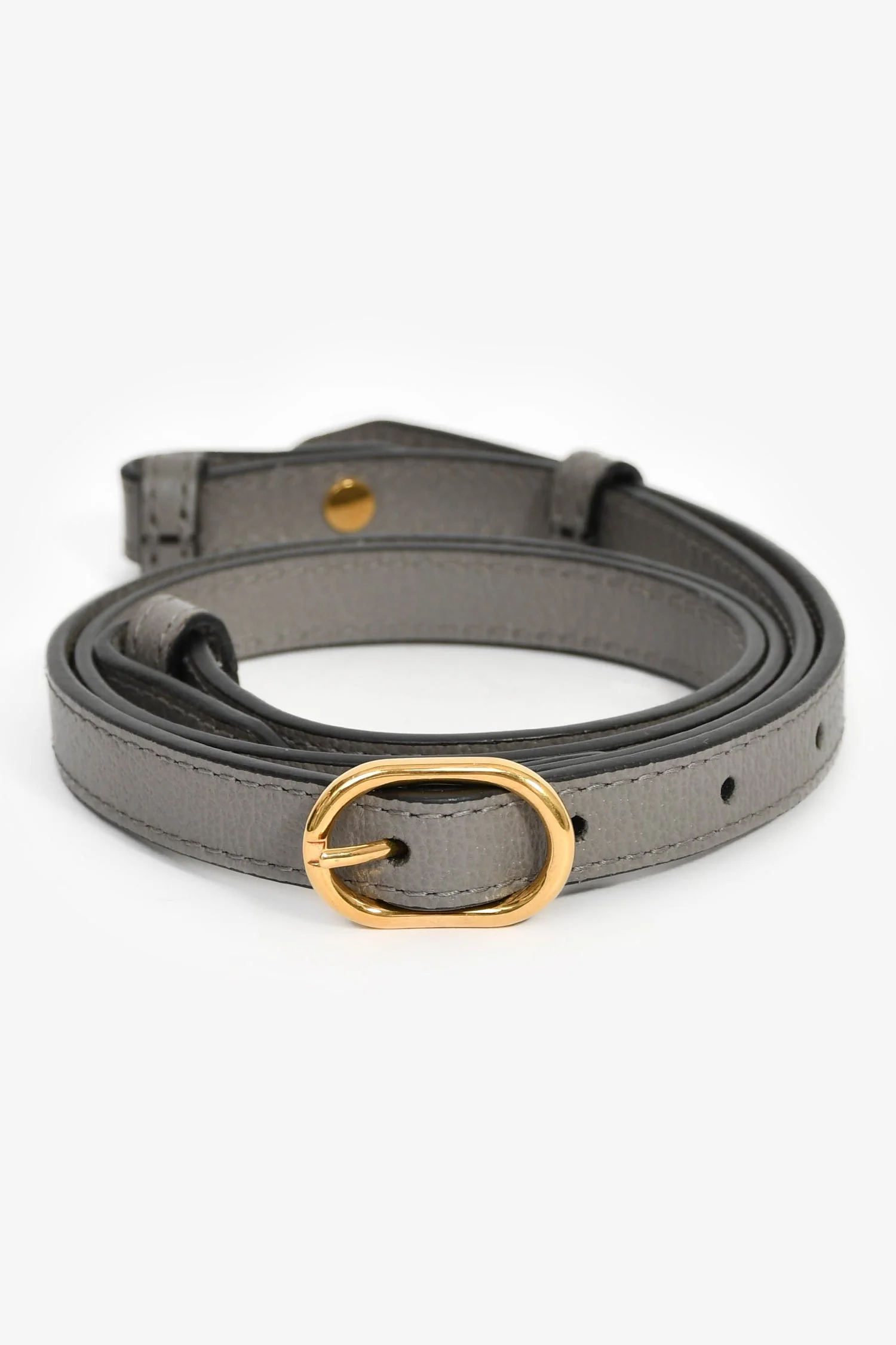 Gucci Black Leather Bamboo Handle Double G Small 'Diana' Bag with Strap - Image 8