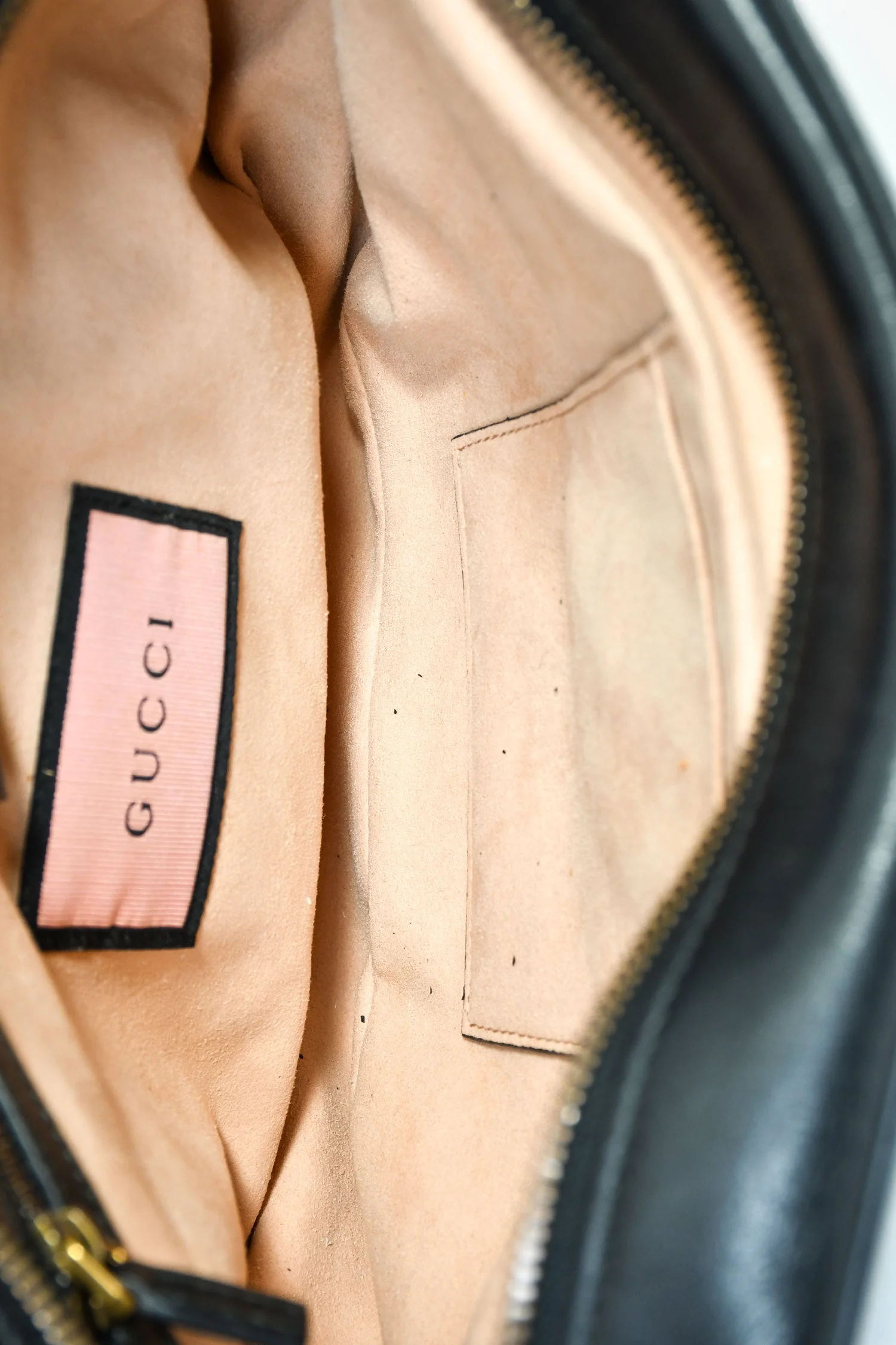 Gucci Black Leather GG Marmont Ghost Large Graffiti Shoulder Bag - Image 6