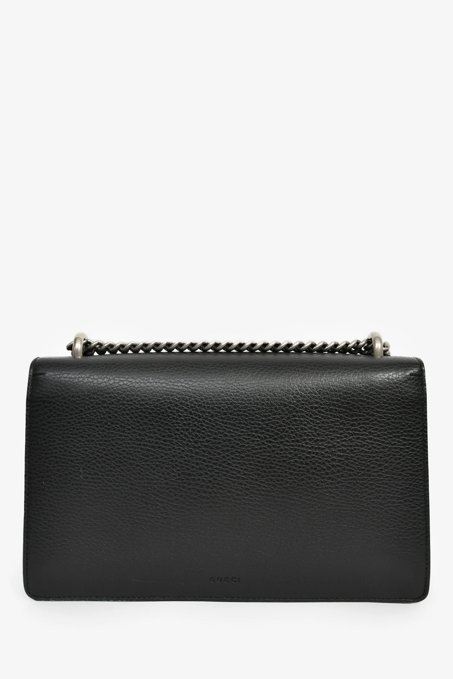 Gucci Black Leather Small Dionysus Shoulder Bag - Image 2