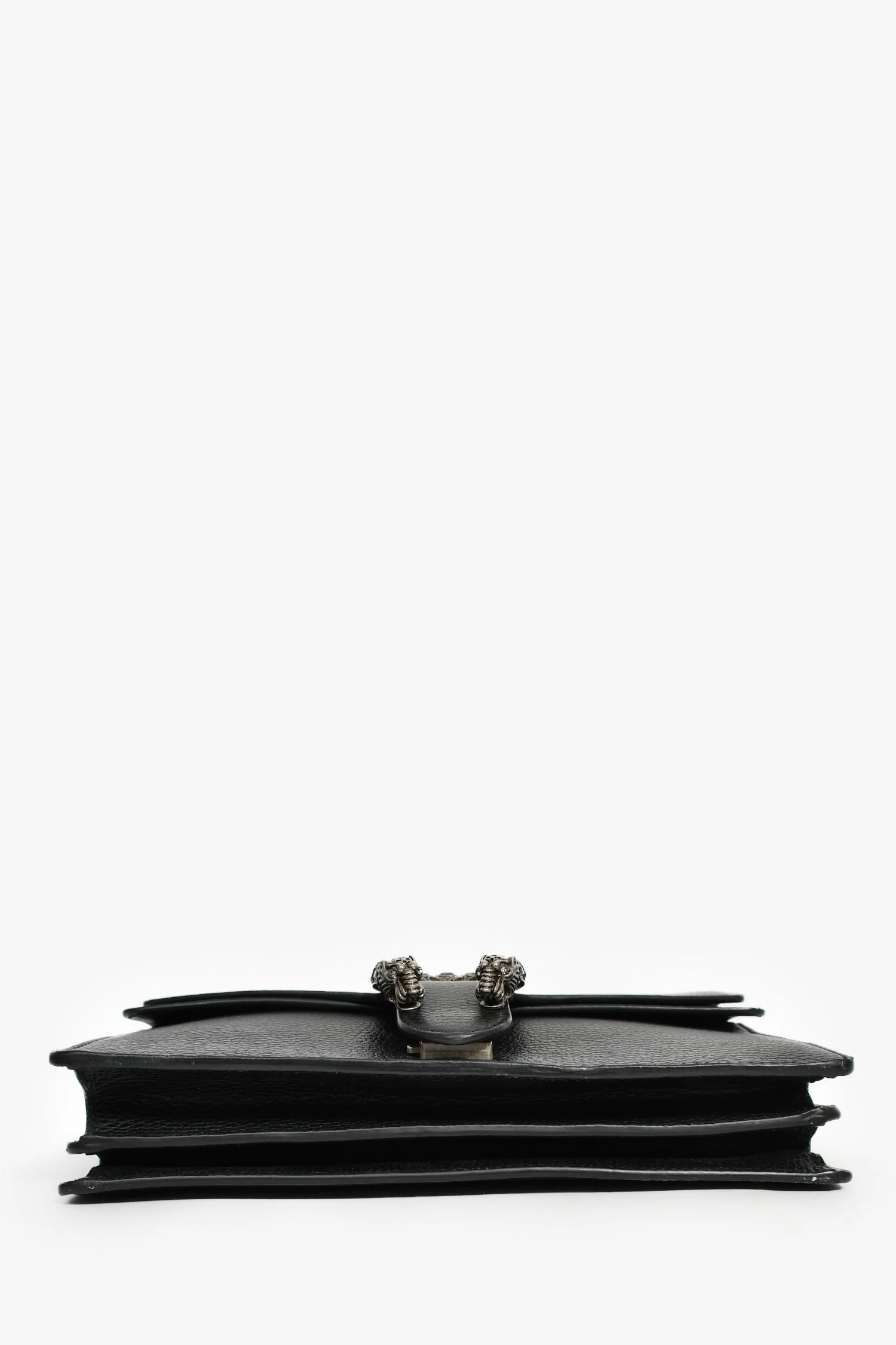 Gucci Black Leather Small Dionysus Shoulder Bag - Image 5